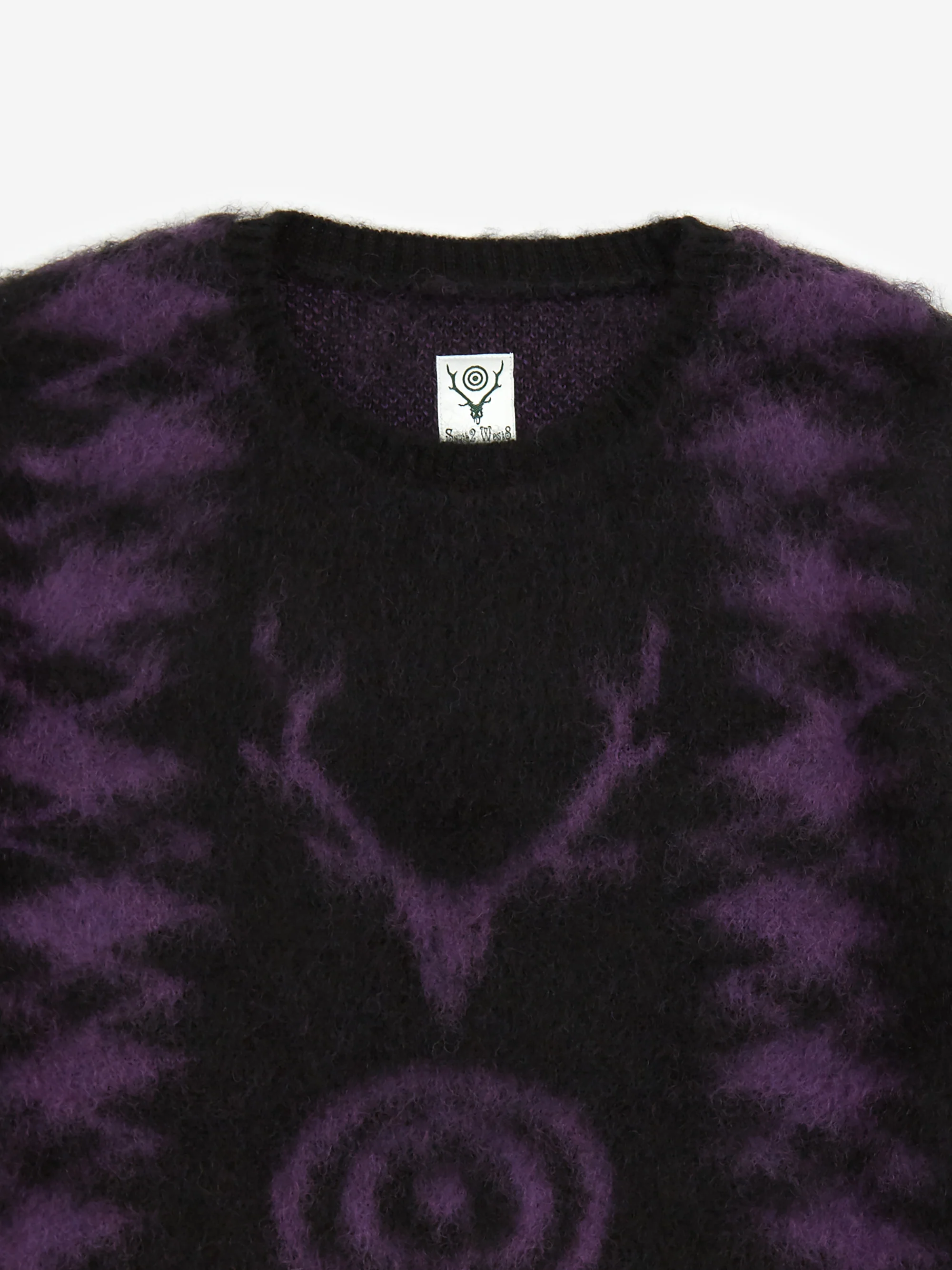 South2 West8 Loose Fit Native Jumper W - Black - Image 6