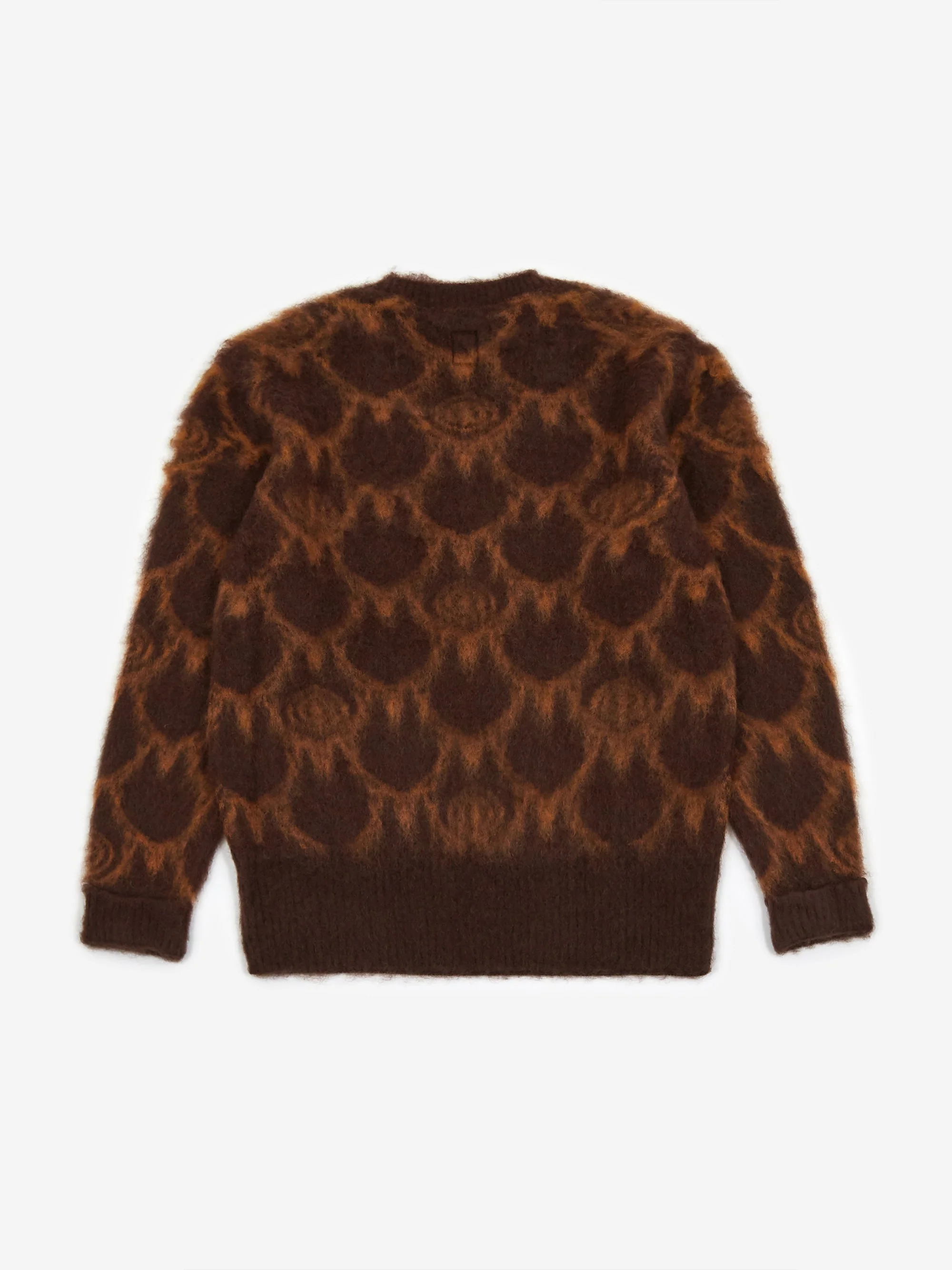 South2 West8 Loose Fit Skull & Target Jumper W - Dark Brown - Image 9