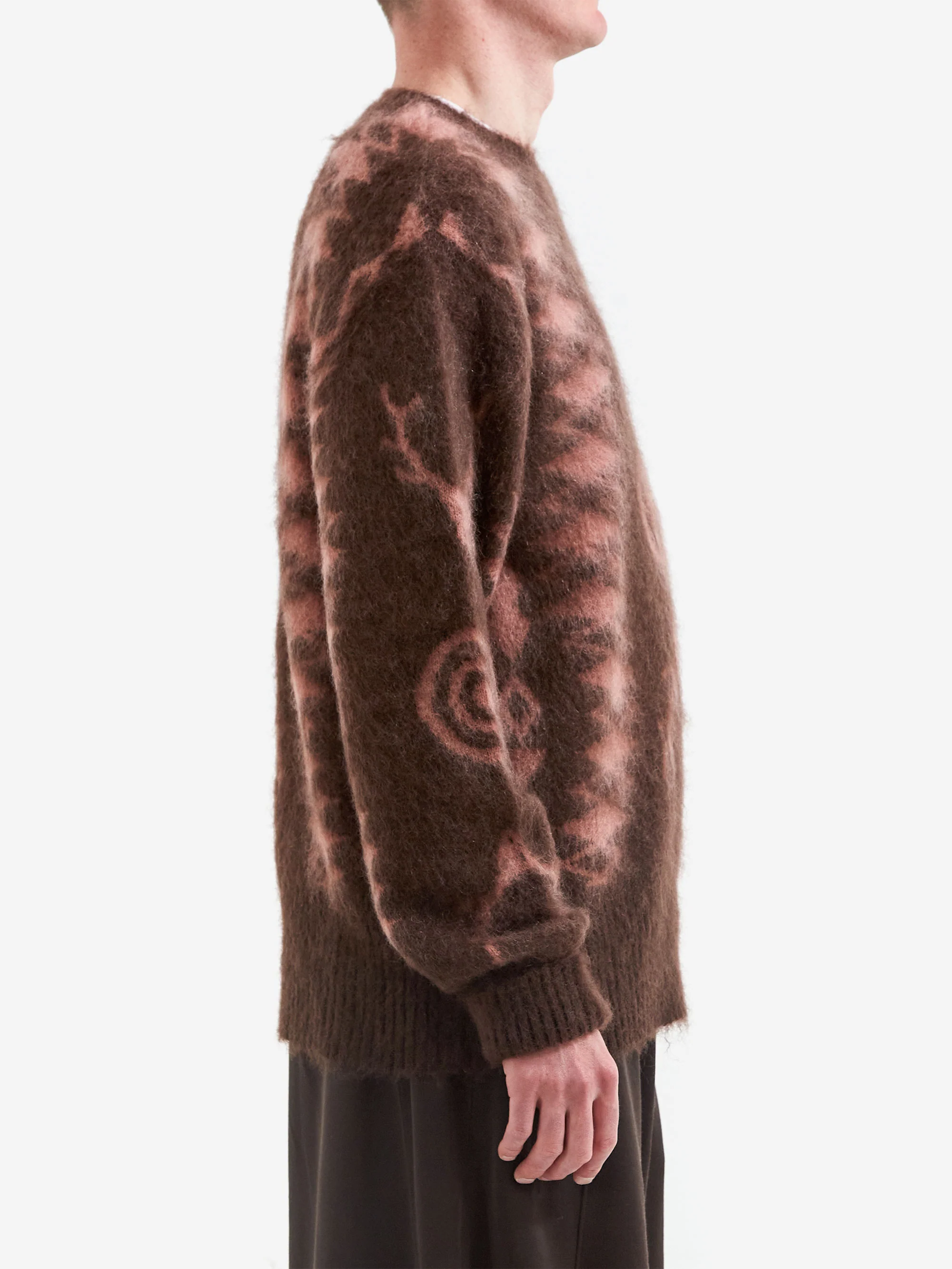 South2 West8 Loose Fit Sweater - Brown - Image 5