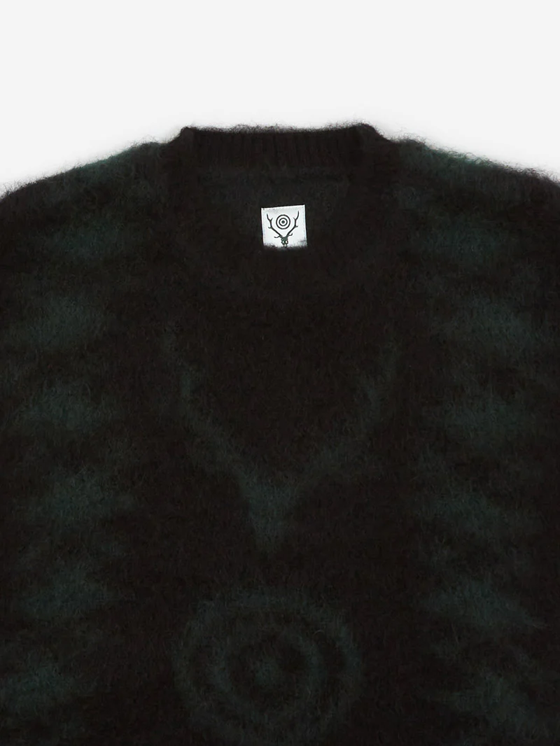 South2 West8 Loose Fit Sweater - S2W8 Native - Black - Image 3