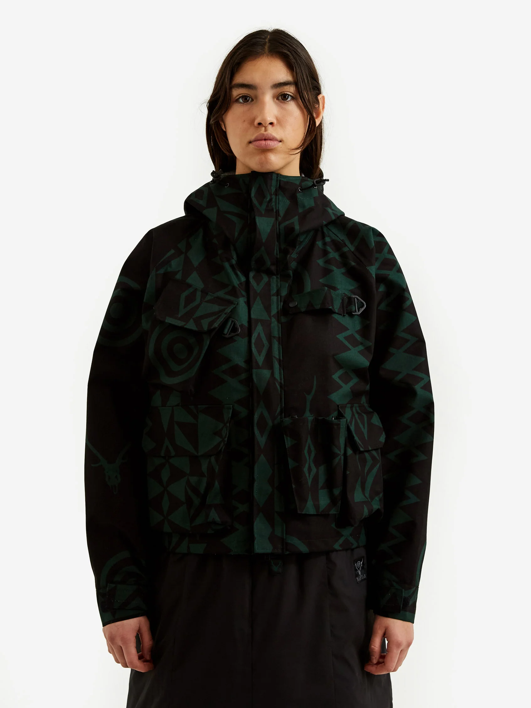 South2 West8 River Trek Jacket - Cotton Ripstop / 3Layer - Skull & Target