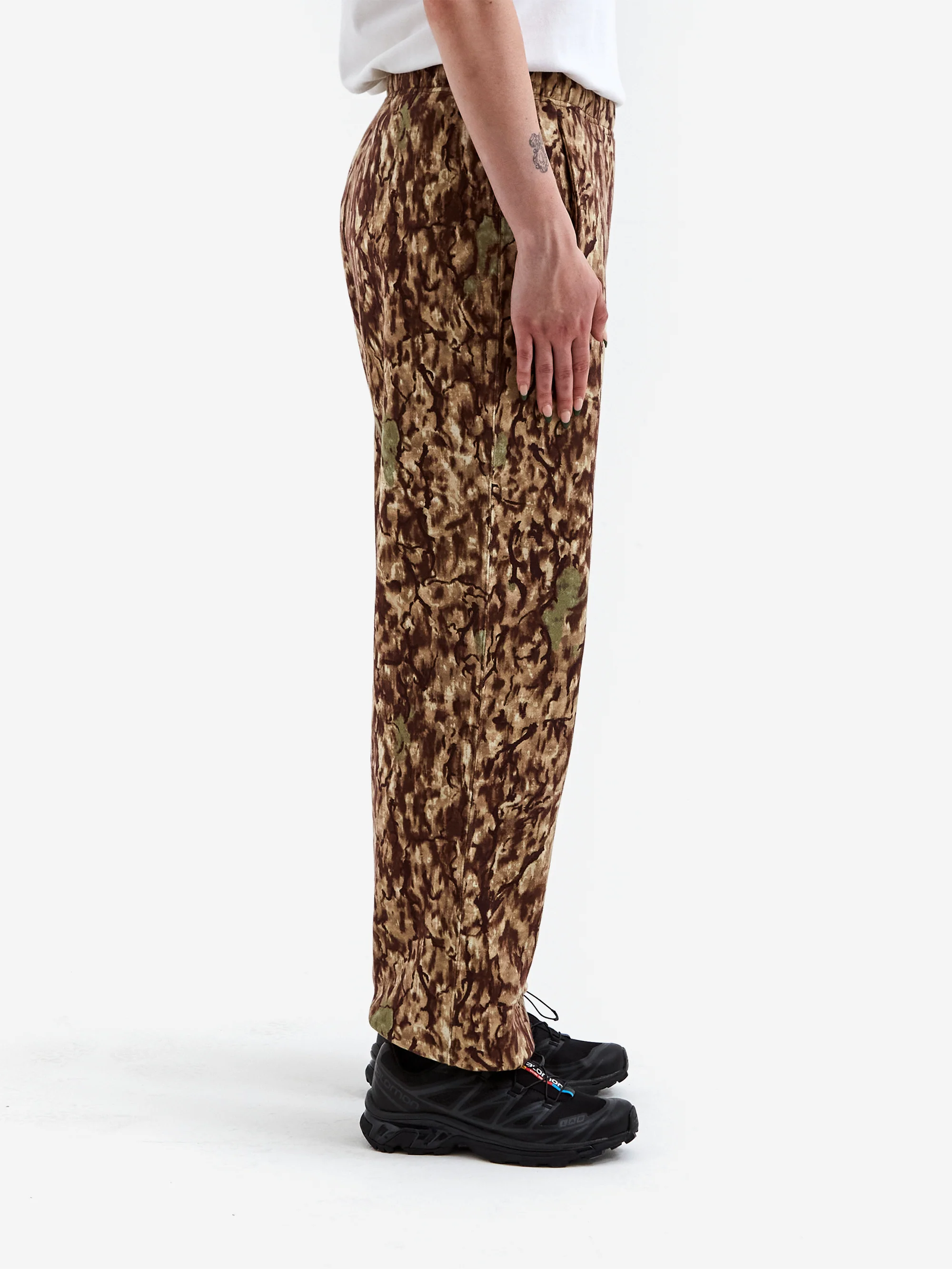 South2 West8 String Sweat Pant - Cotton French Terry / Printed - Horn Camo - Image 2