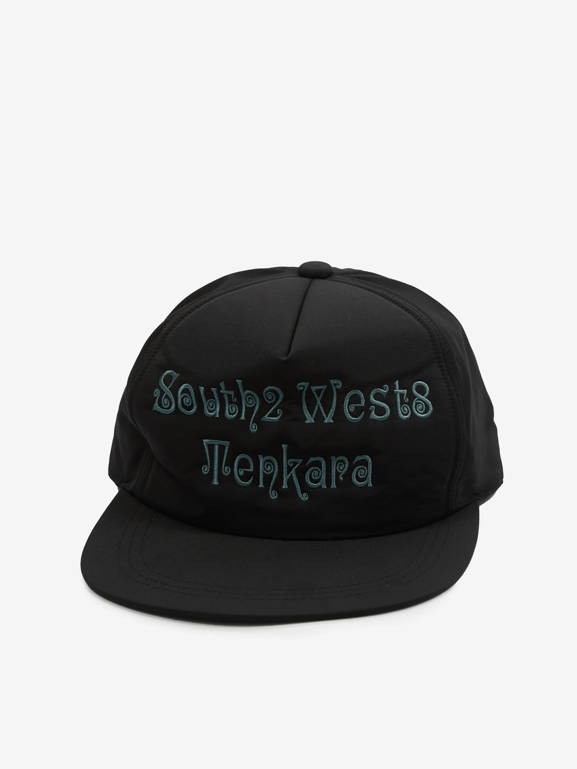 South2 West8 Trucker Cap Tenkara Embroidery - Black - Image 2
