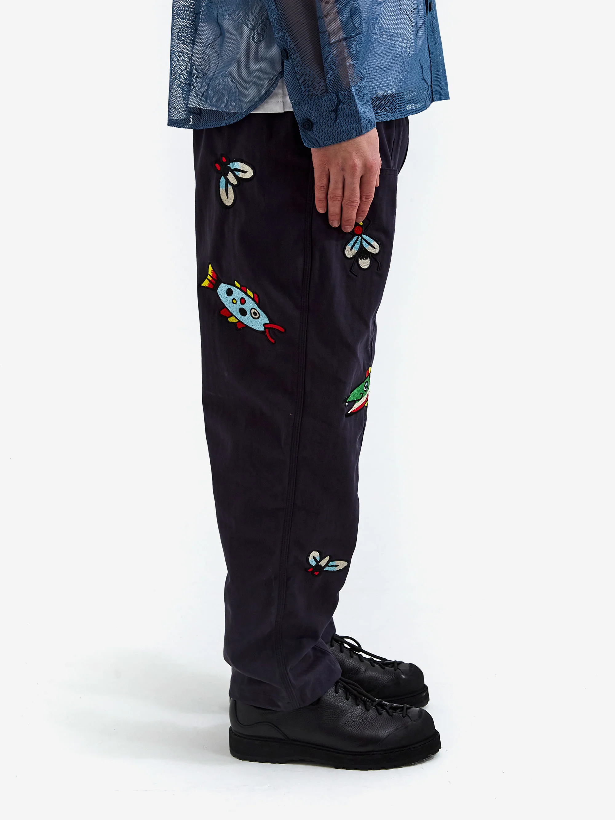 South2 West8 x Brain Dead Fishing Pant - Slate - Image 5
