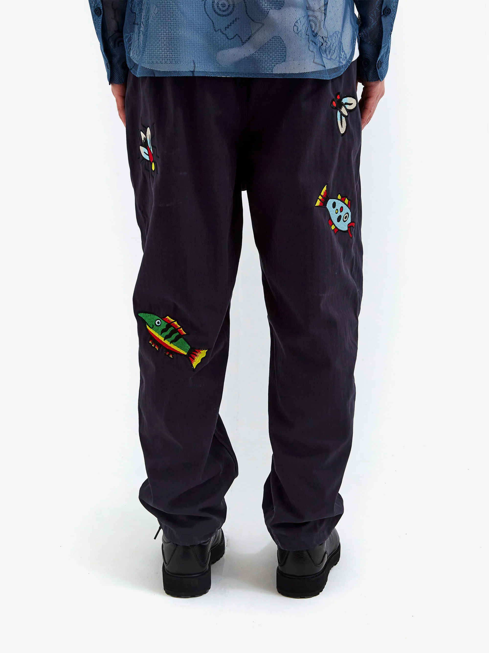 South2 West8 x Brain Dead Fishing Pant - Slate - Image 6