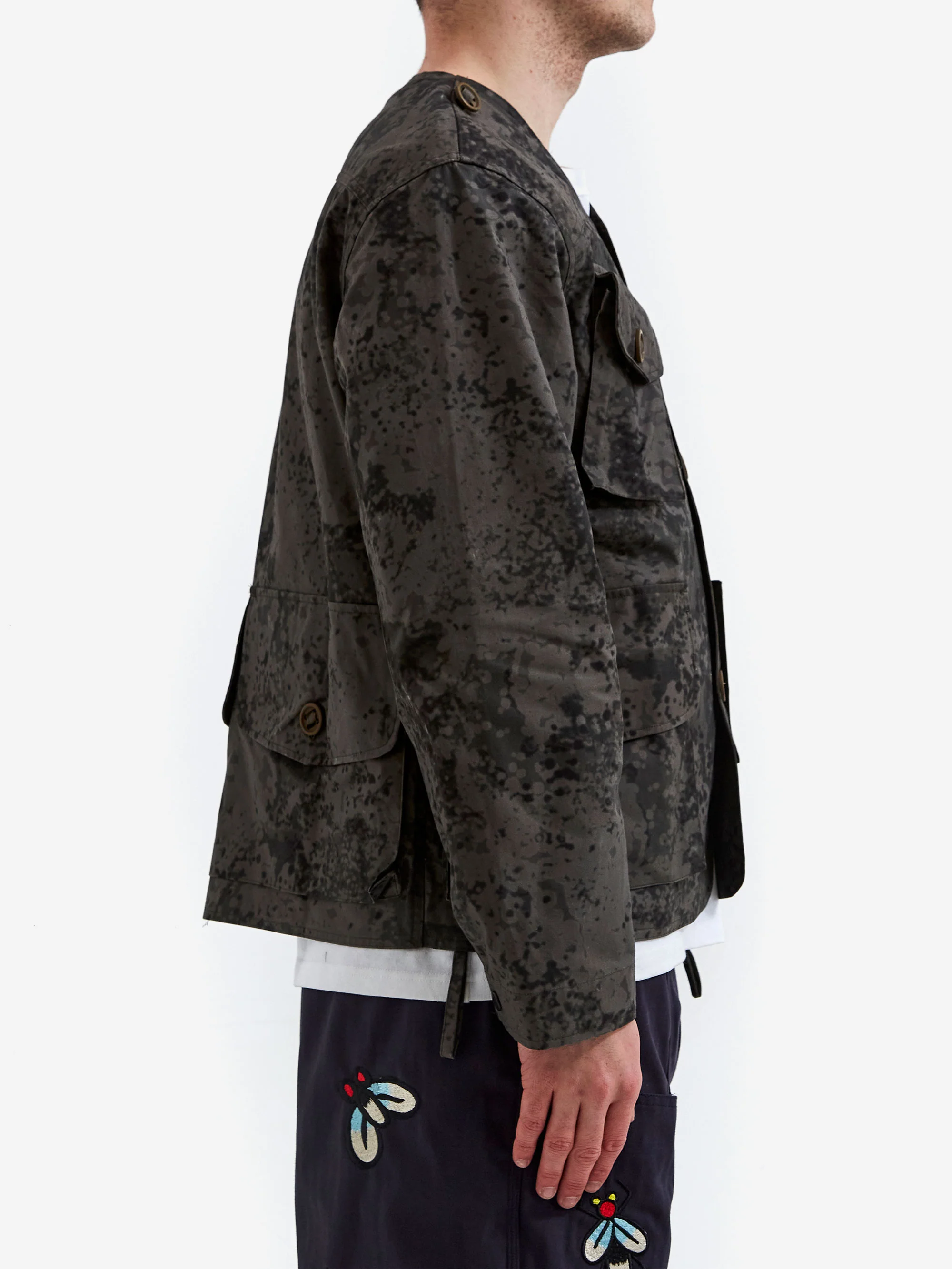 South2 West8 x Brain Dead Tenkara Jacket - Grey - Image 5