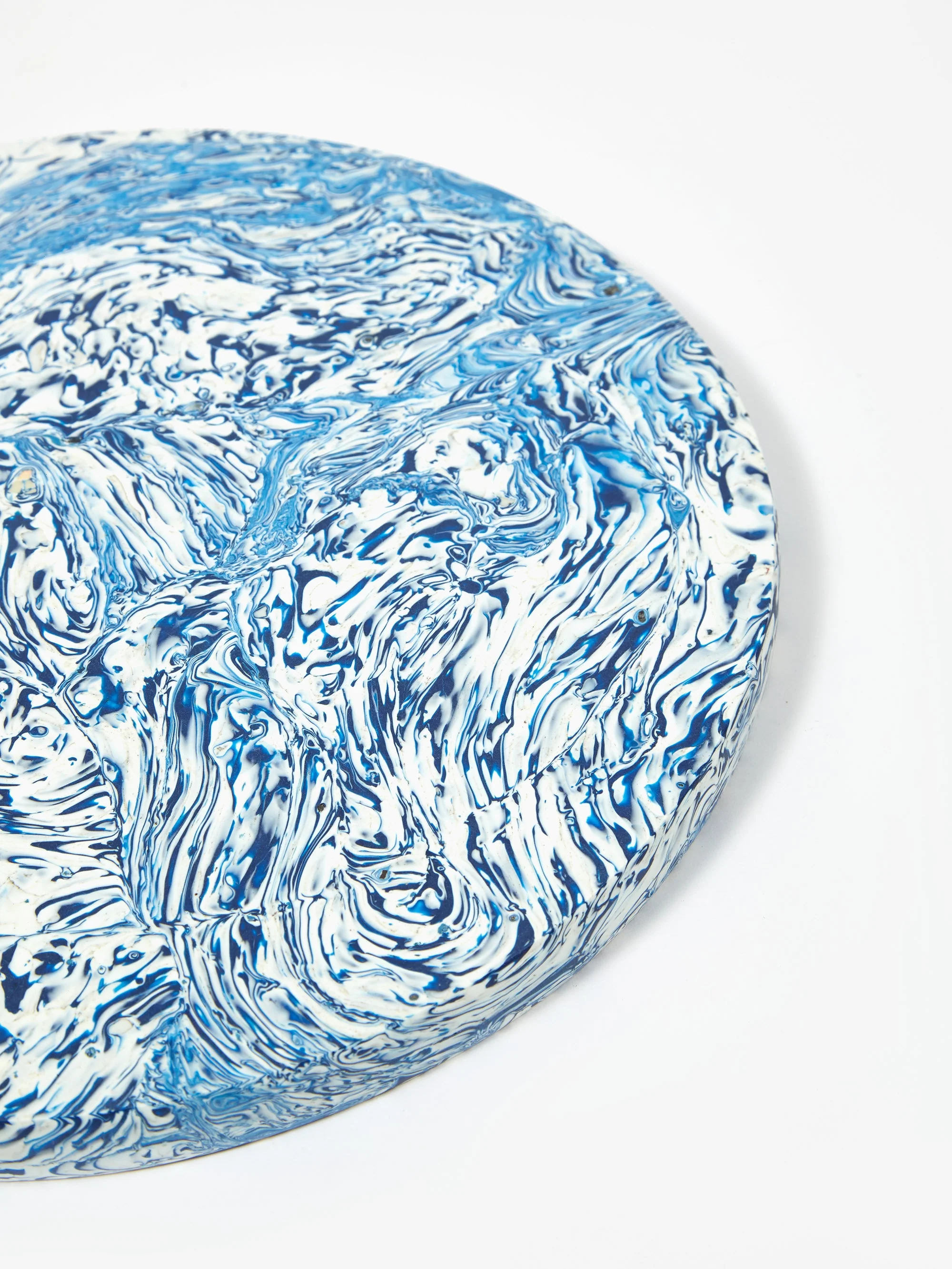 Space Available x Low Intervention Chopping Board - Blue Swirl - Image 3