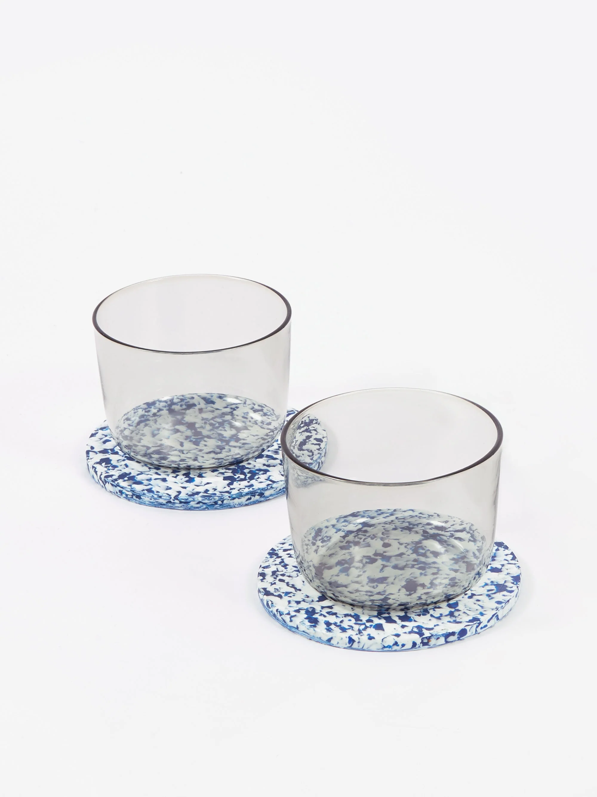 Space Available x Low Intervention Coaster - Blue Swirl - Image 7