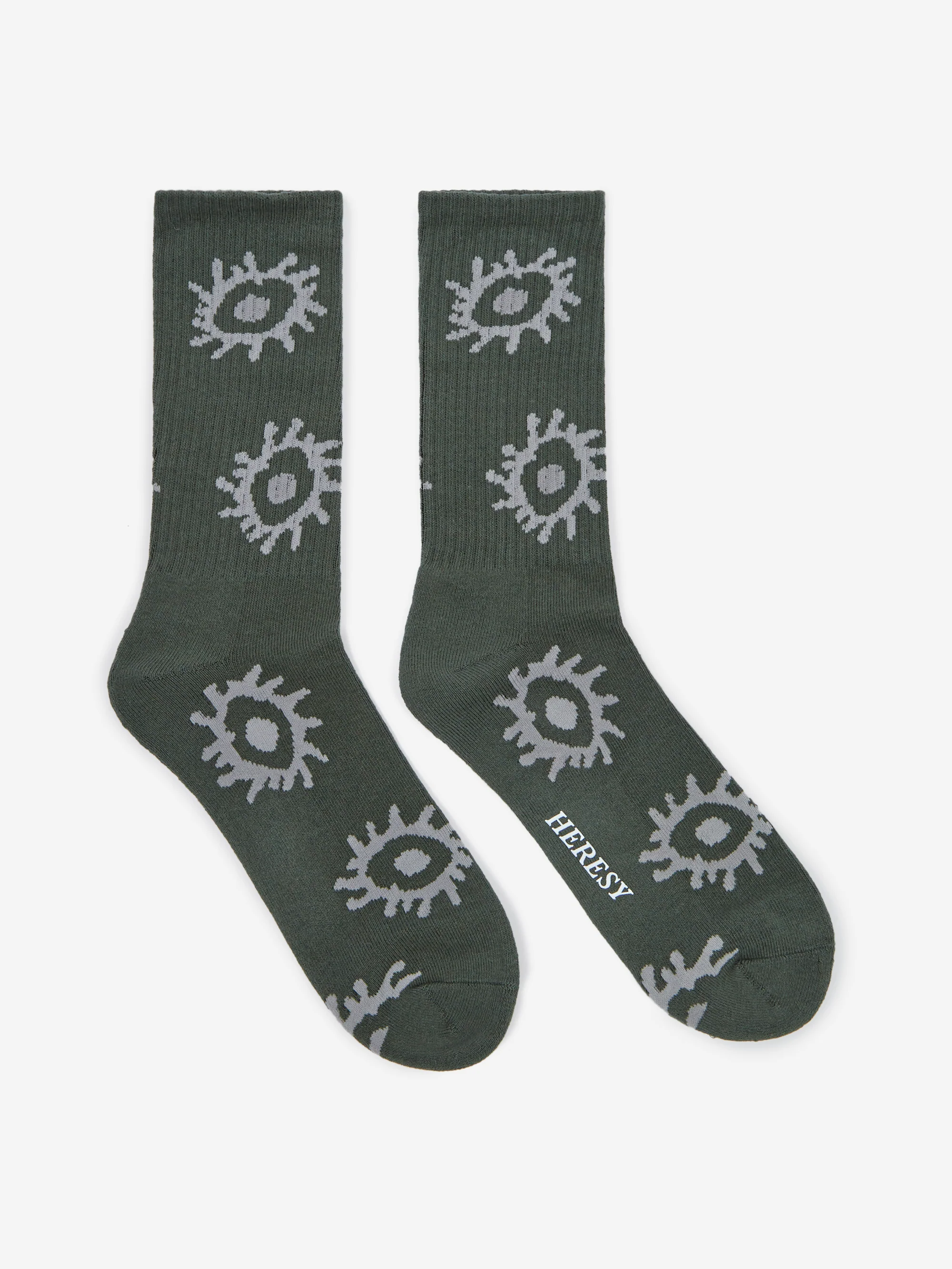 Heresy Spore Socks - Green