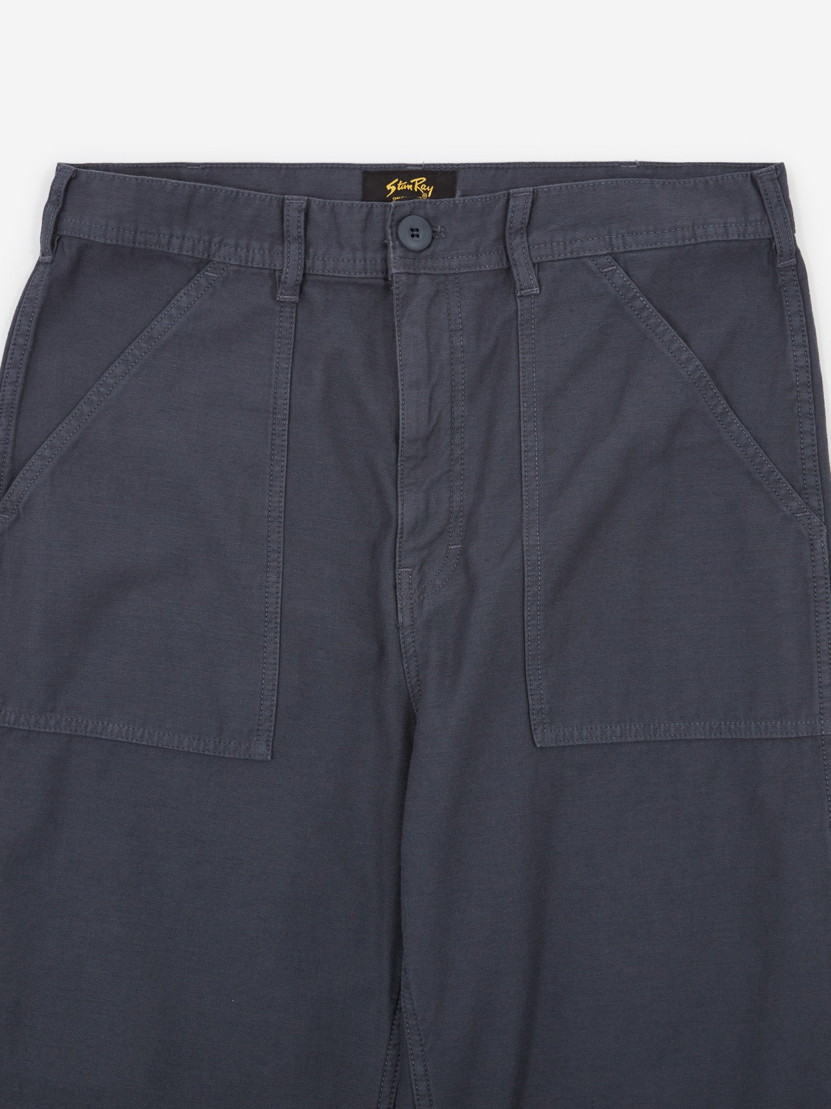 Stan Ray Fat Pant - Navy Sateen - Image 3