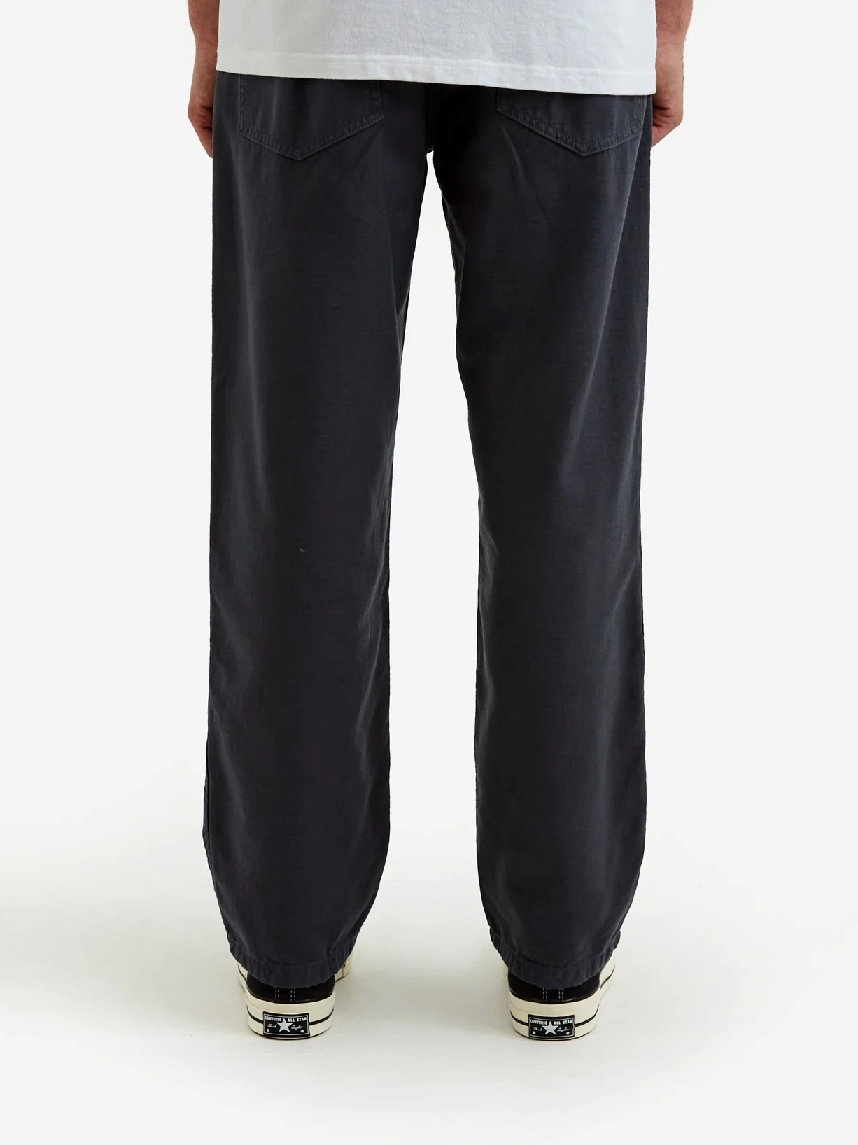 Stan Ray Fat Pant - Navy Sateen - Image 6