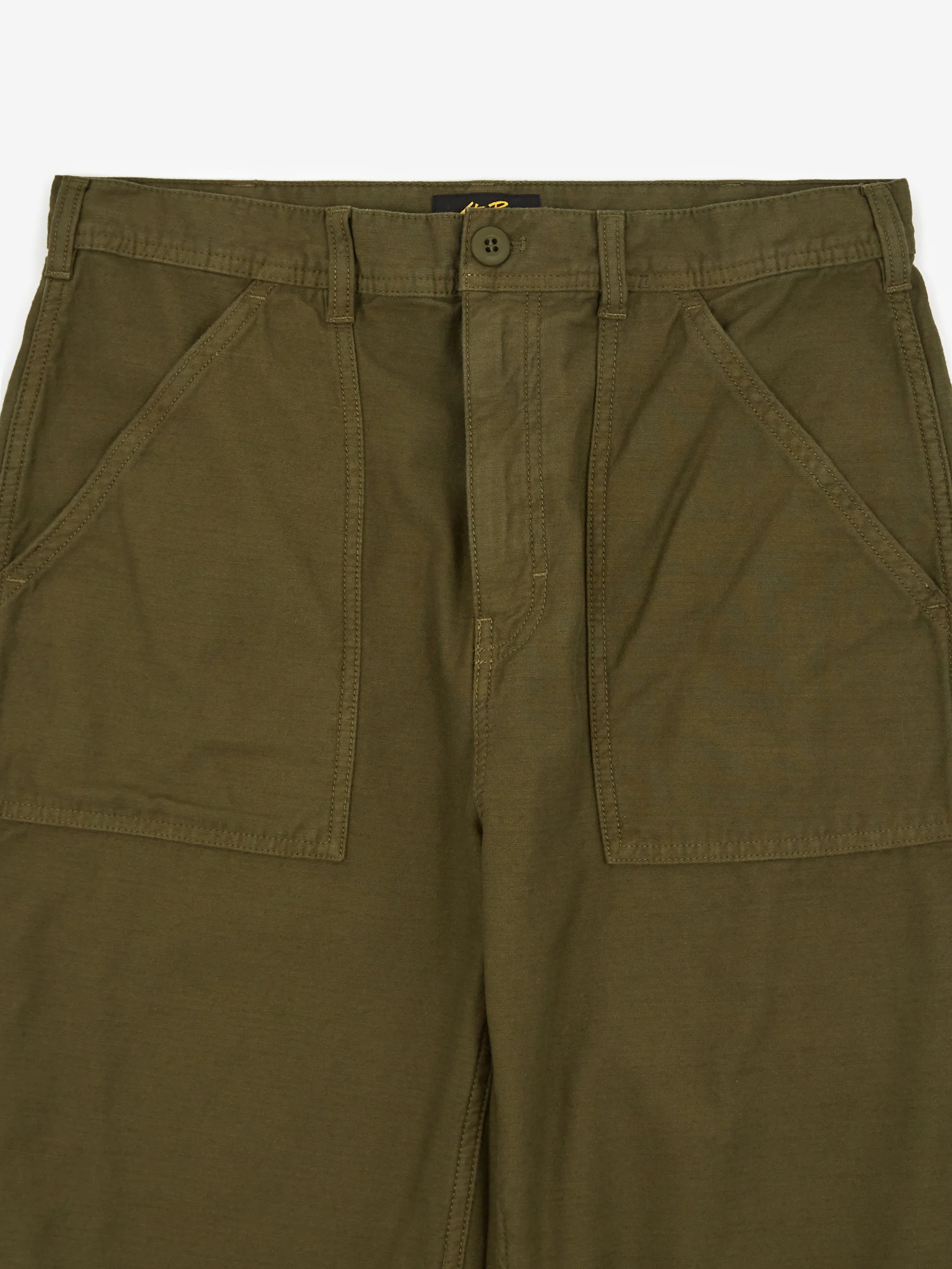 Stan Ray Fat Pant - Olive Sateen - Image 3