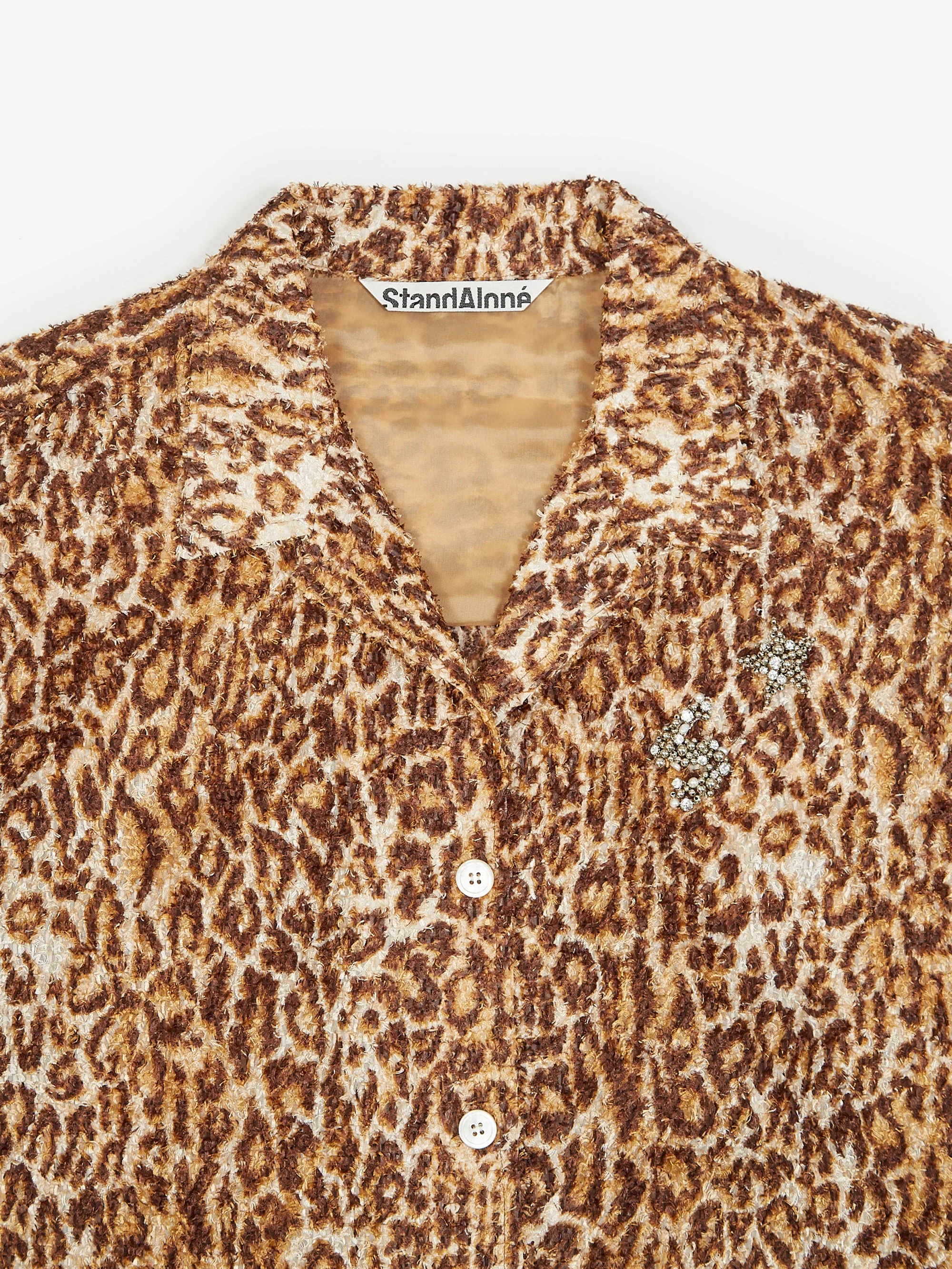 Stand Alone Leopard Havana Shortsleeve Shirt - Leopard - Image 2