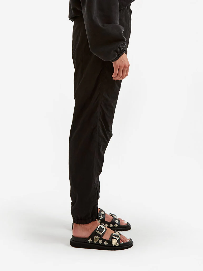 Stand Alone Nylon Track Pant - Black - Image 3