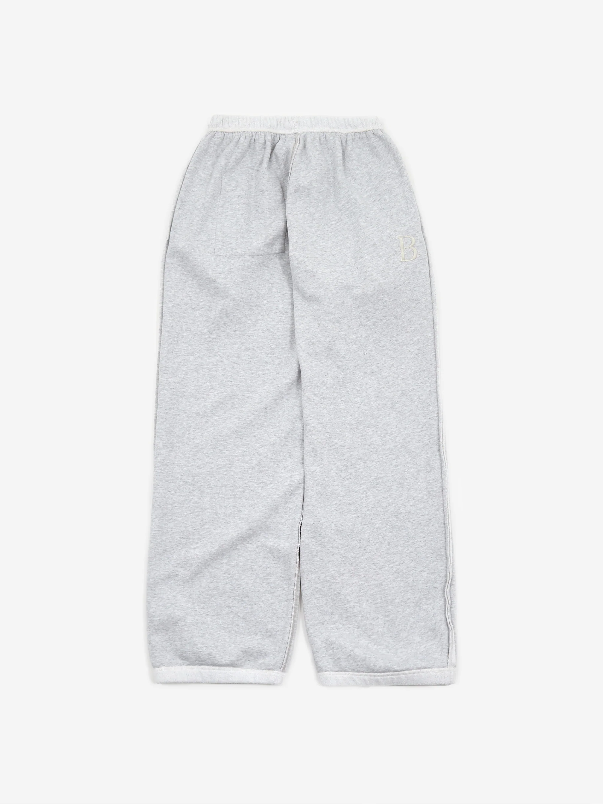 Stand Alone Reversible B Logo Sweatpant - Grey - Image 13