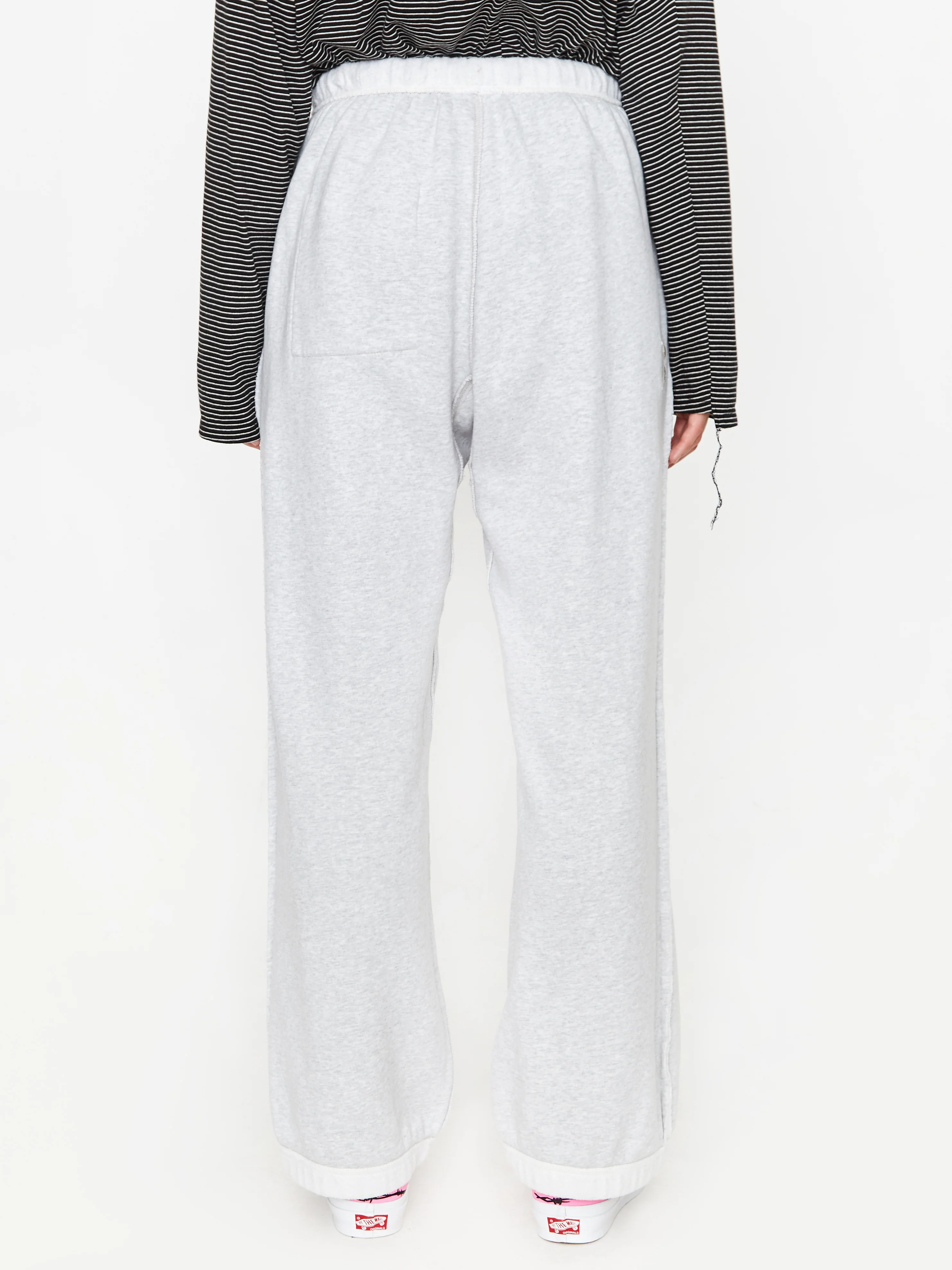 Stand Alone Reversible B Logo Sweatpant - Grey - Image 5