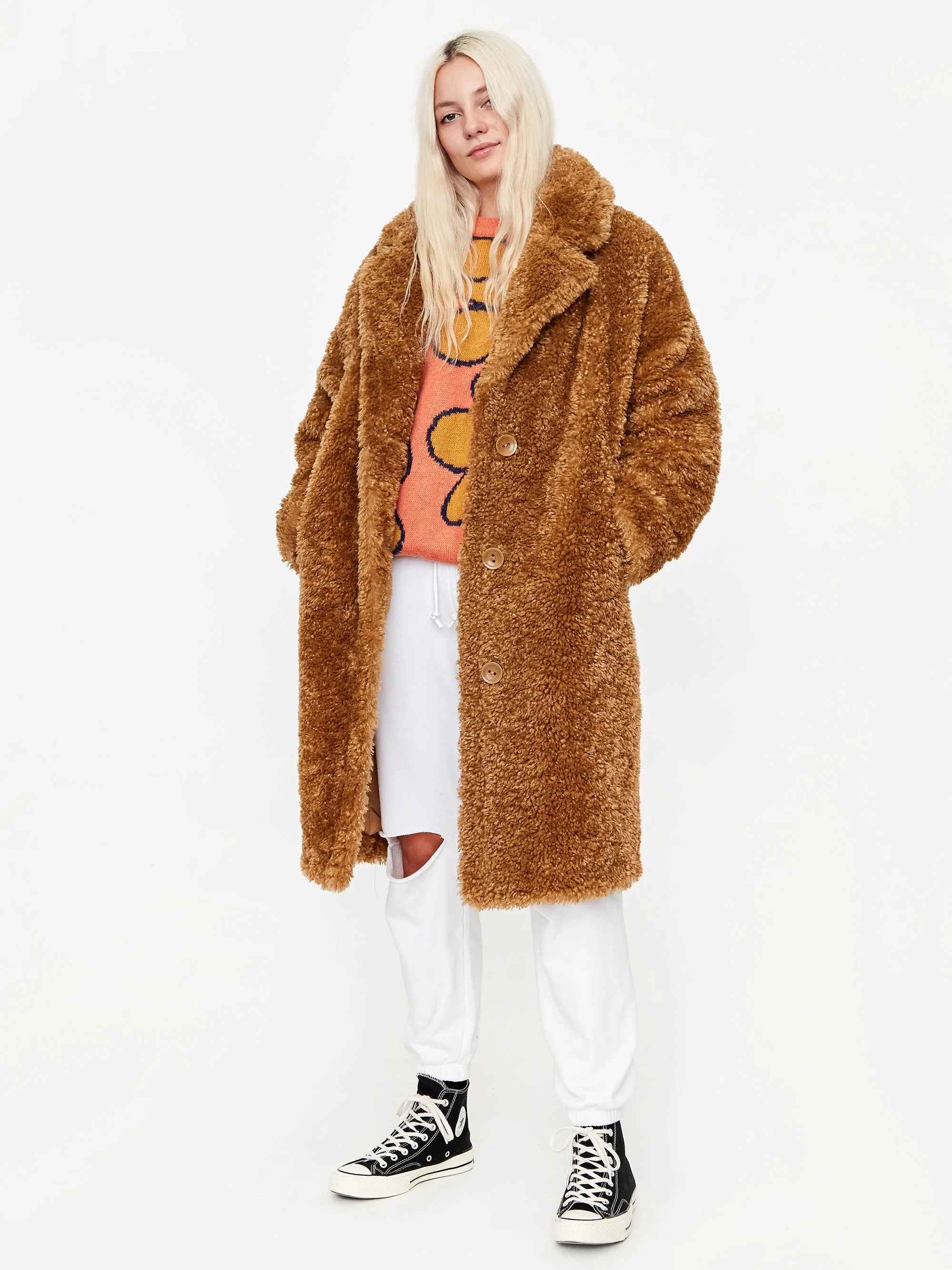 Stand Studio Anika Coat - Camel - Image 3
