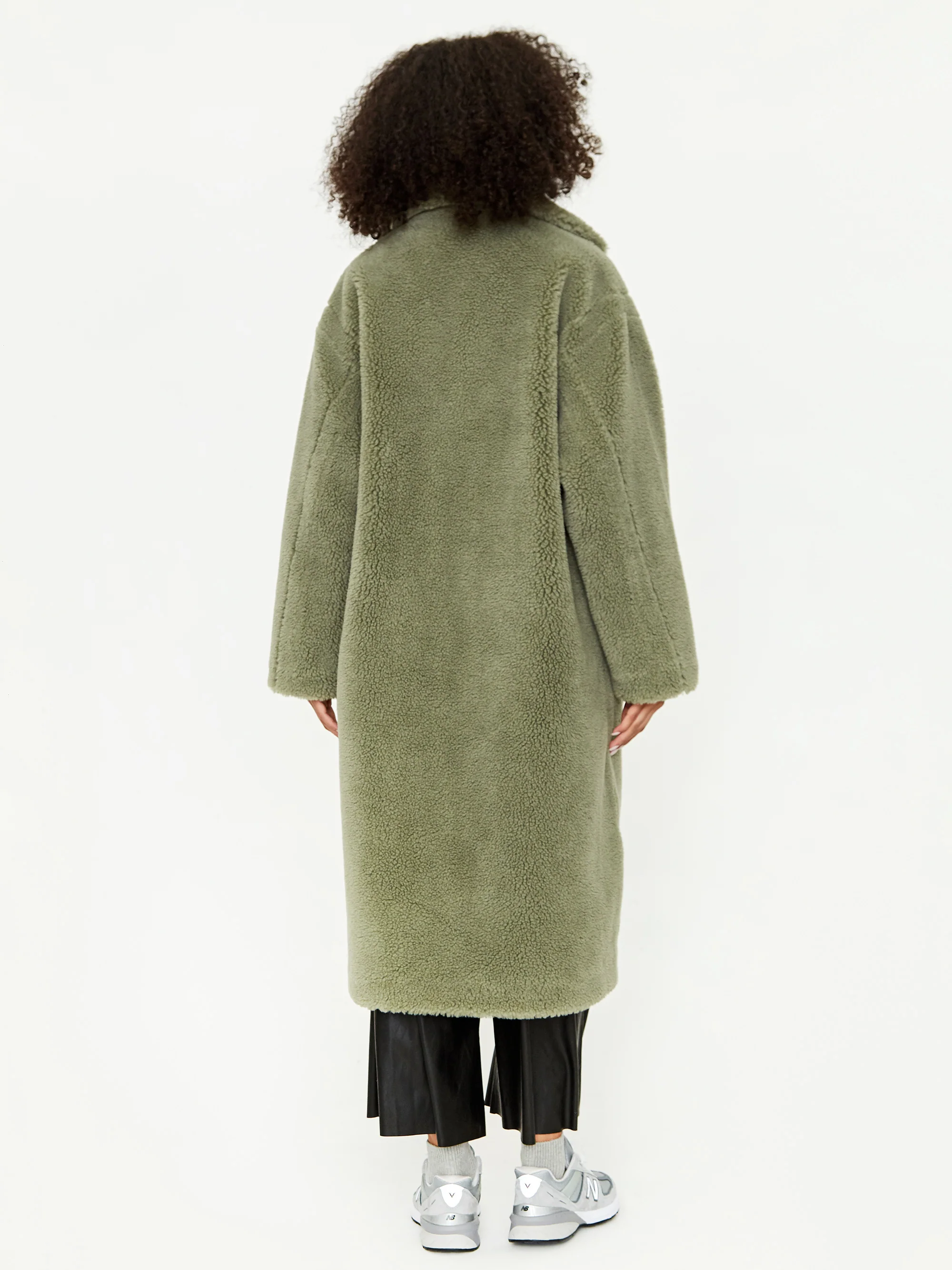 Stand Studio Maria Coat - Pea Green - Image 6