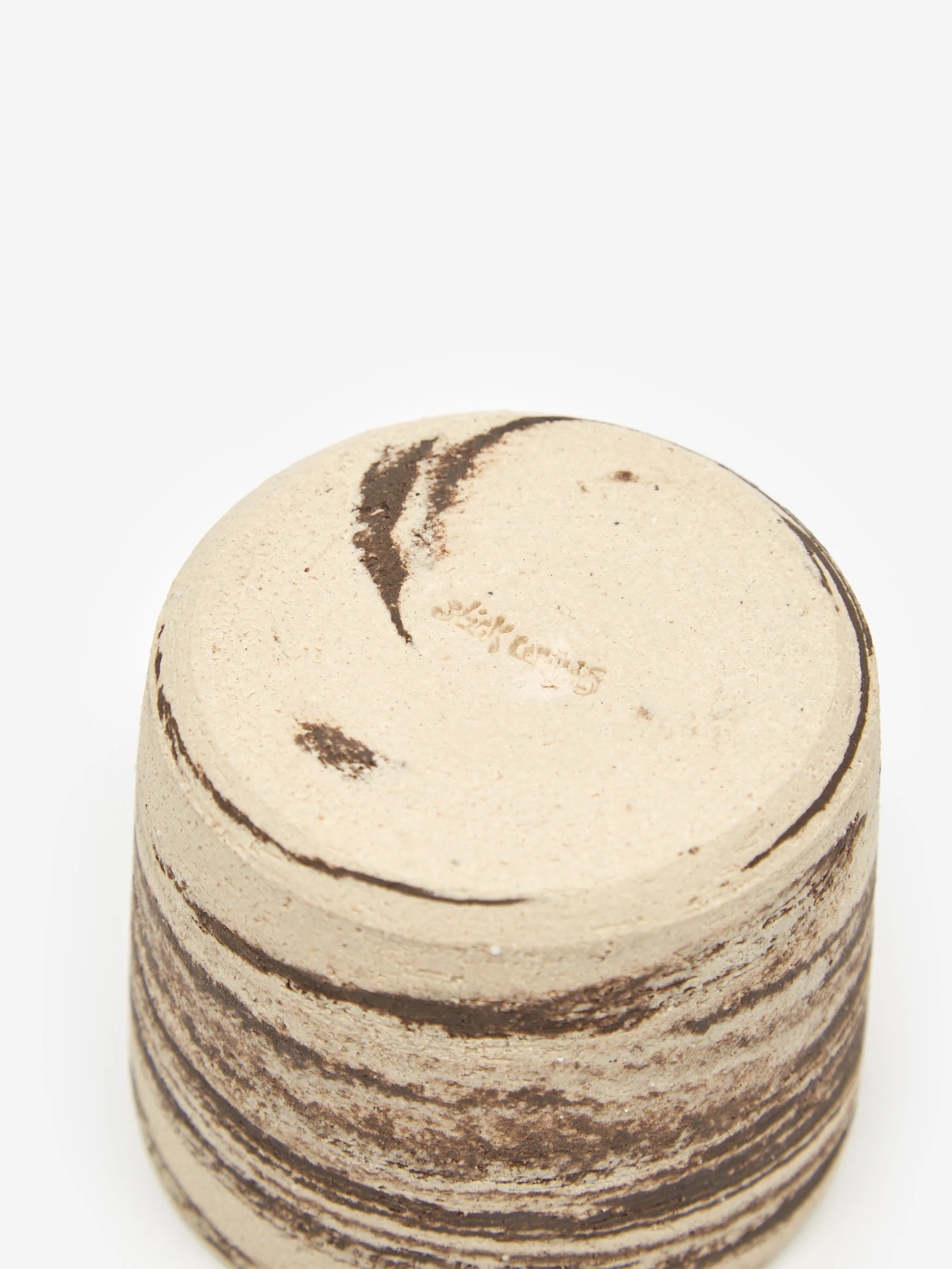 Stick Ceramics Handmade Espresso Cup - Brown - Image 4
