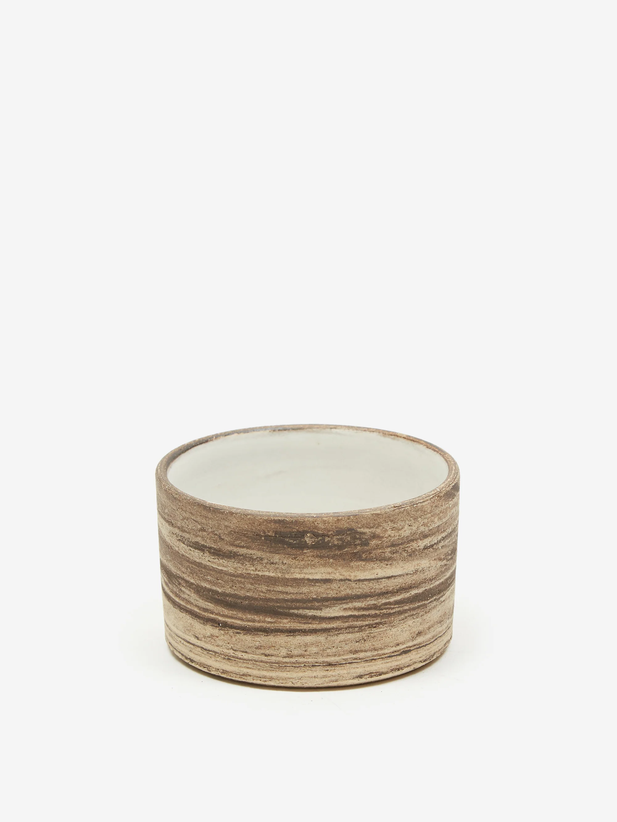 Stick Ceramics Handmade Short 6oz Coffee Cup - Brown
