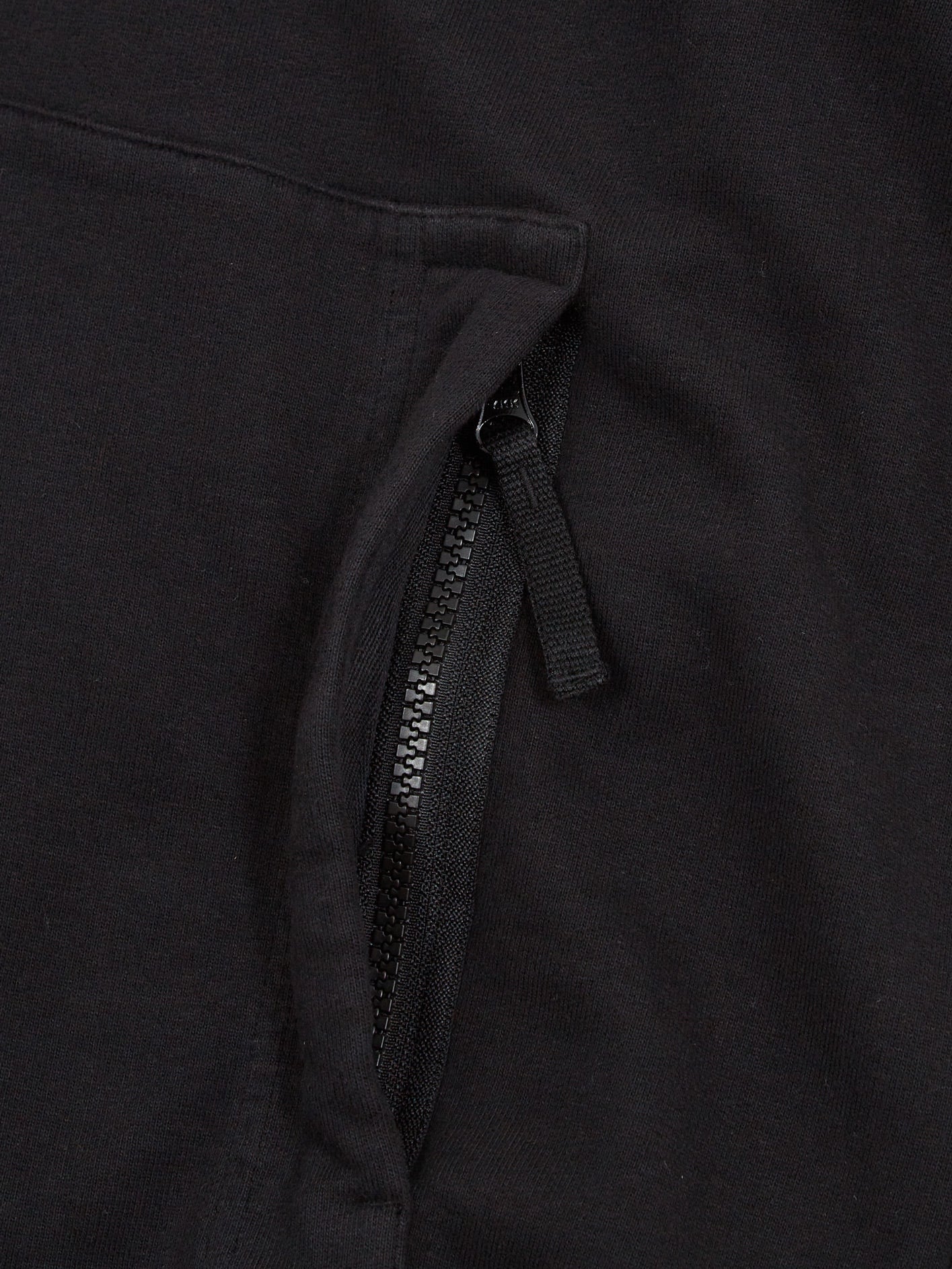Stone Island Brushed Cotton Fleece Garment Dyed Hooded Sweatshirt - Black - Image 5