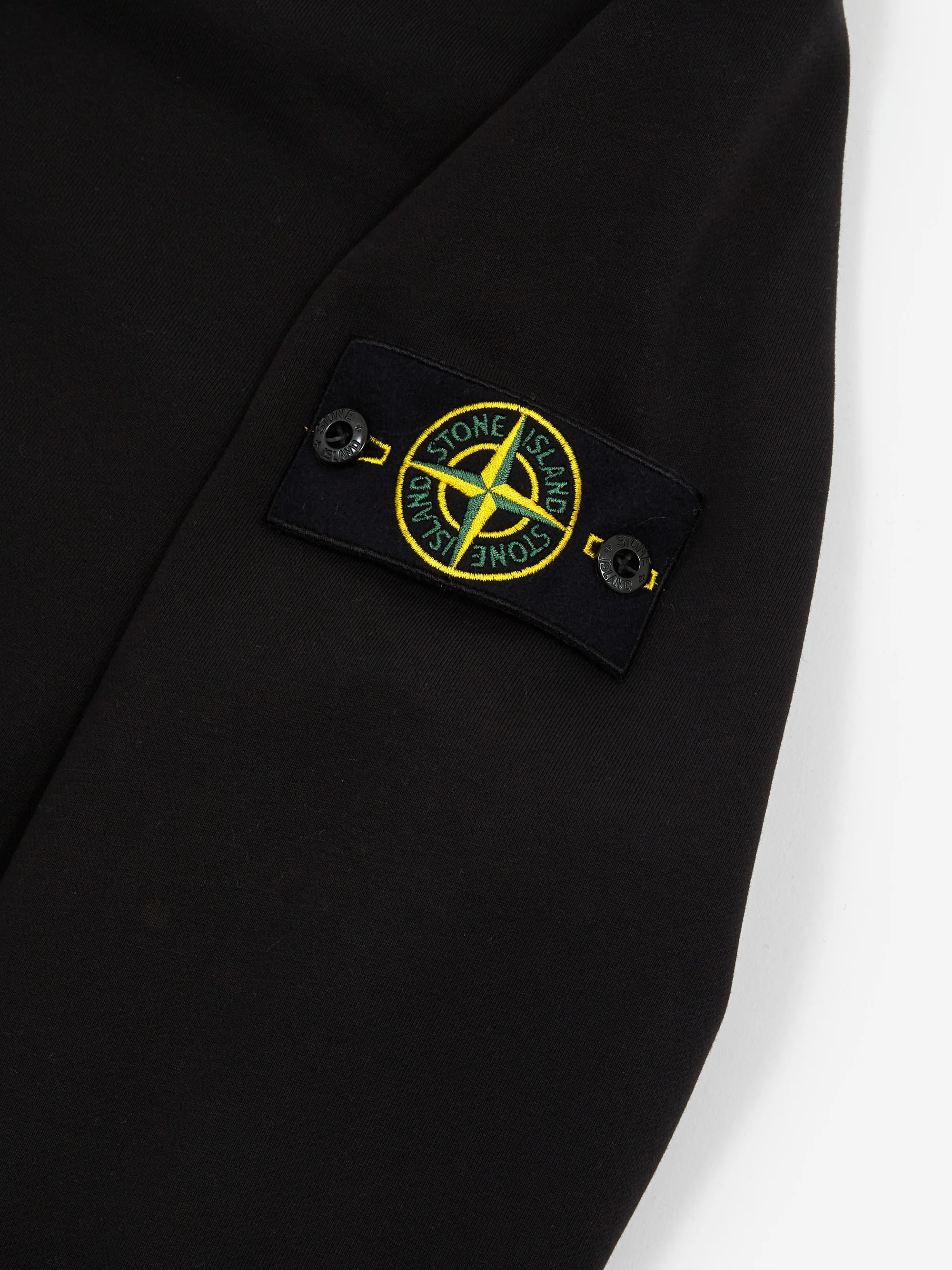 Stone Island Crewneck LS Sweatshirt - Black - Image 4