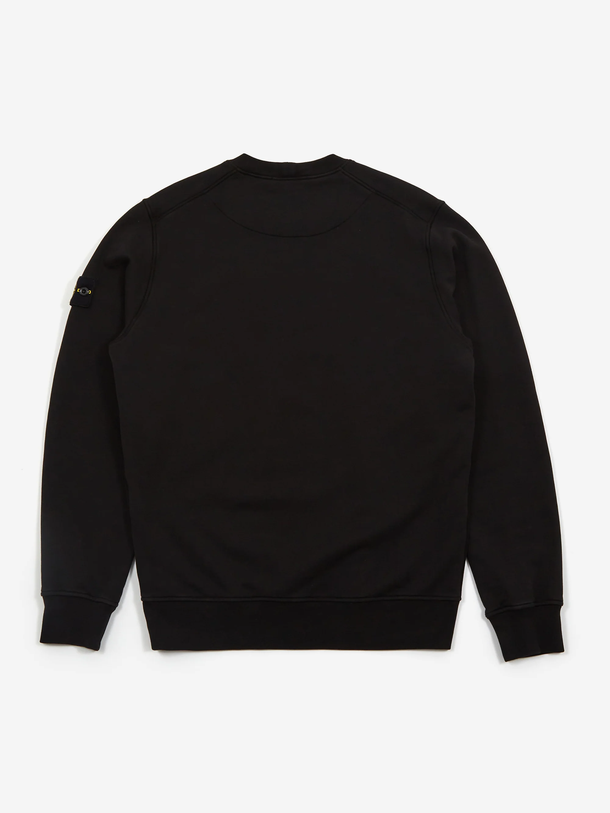 Stone Island Crewneck LS Sweatshirt - Black - Image 6