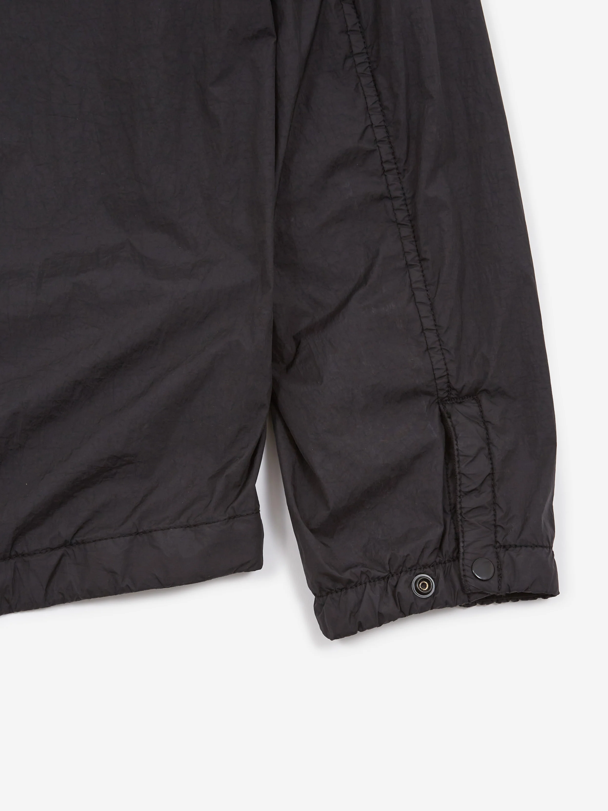 Stone Island Garment Dyed Crinkle Reps R-NY Down Overshirt - Black - Image 4