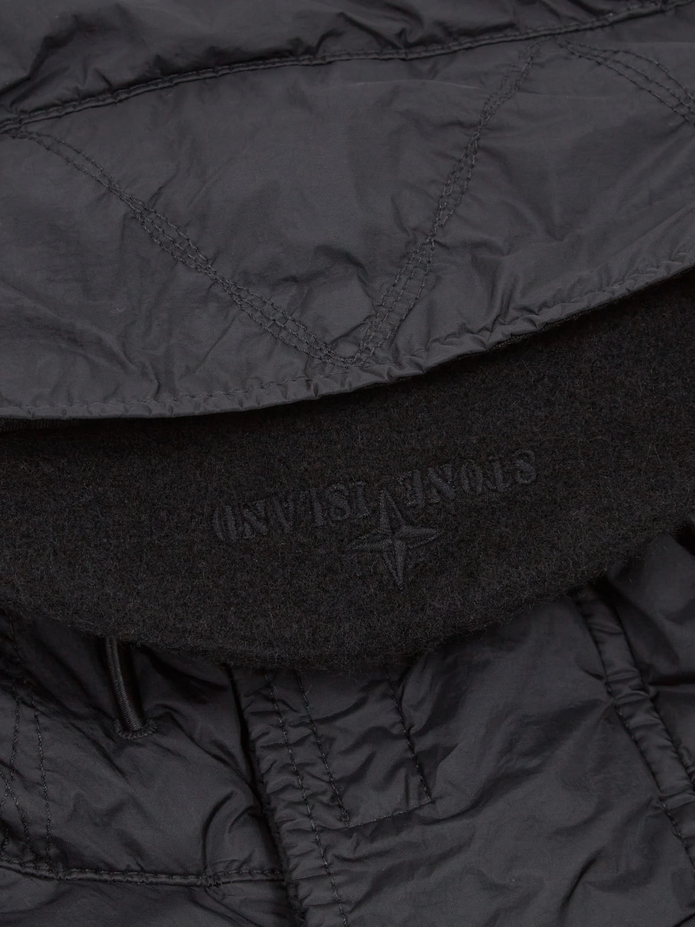 Stone Island Garment Dyed Crinkle Reps R-NY Down Parka - Black - Image 3