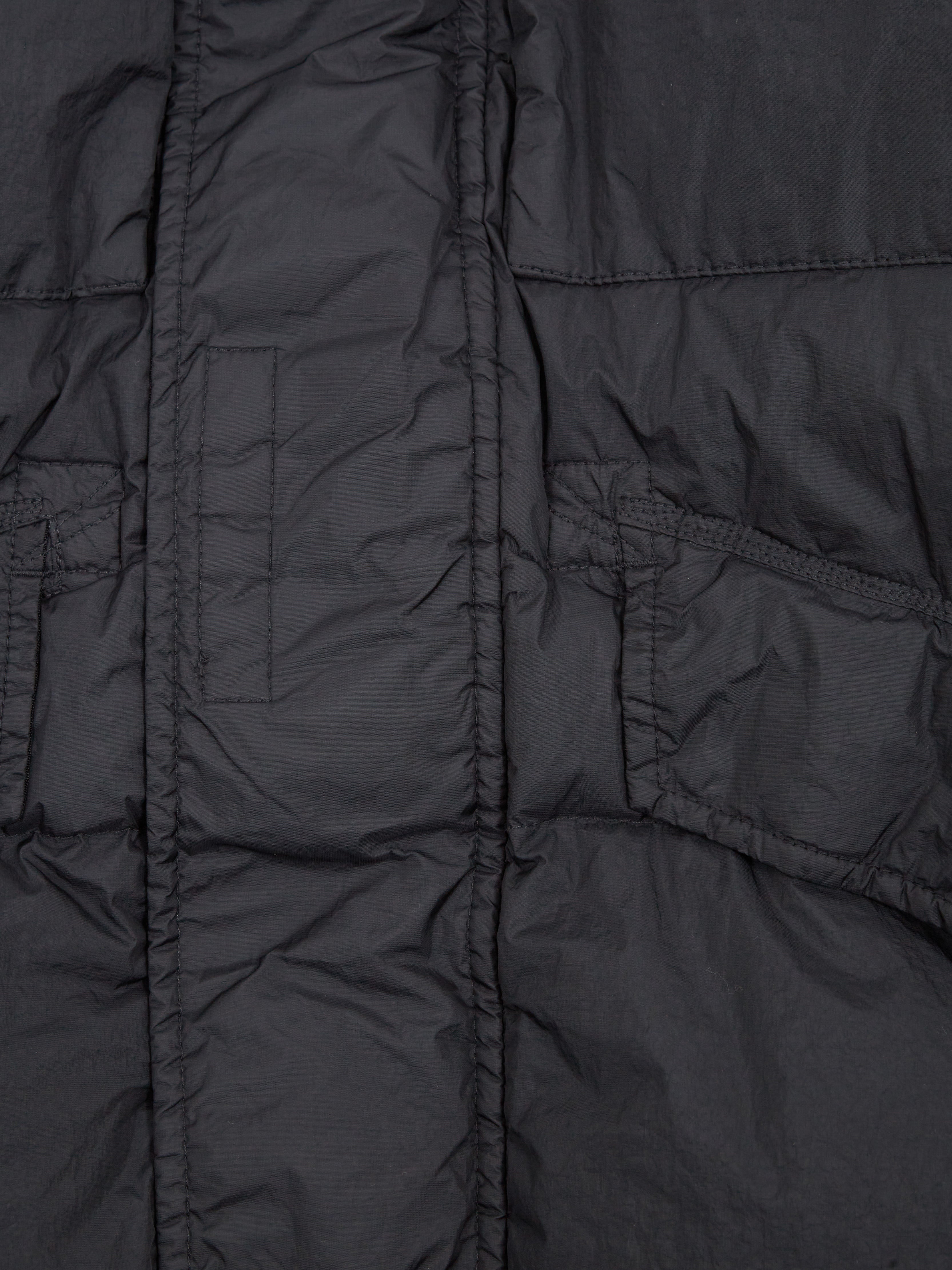Stone Island Garment Dyed Crinkle Reps R-NY Down Parka - Black - Image 4