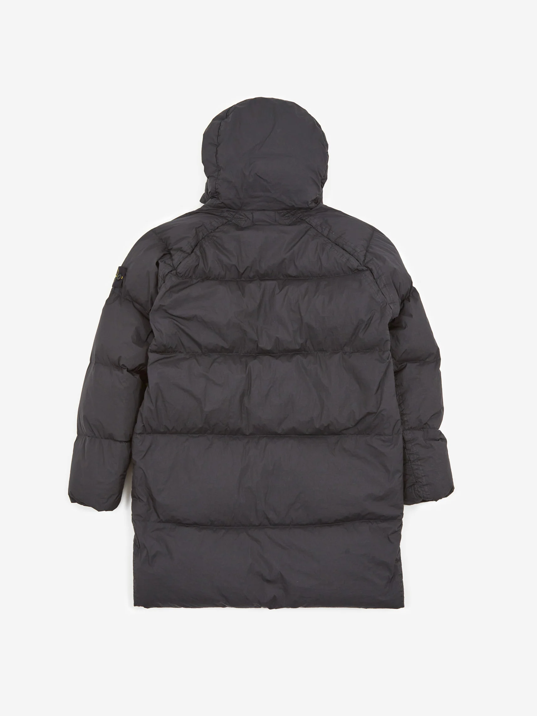 Stone Island Garment Dyed Crinkle Reps R-NY Down Parka - Black - Image 7