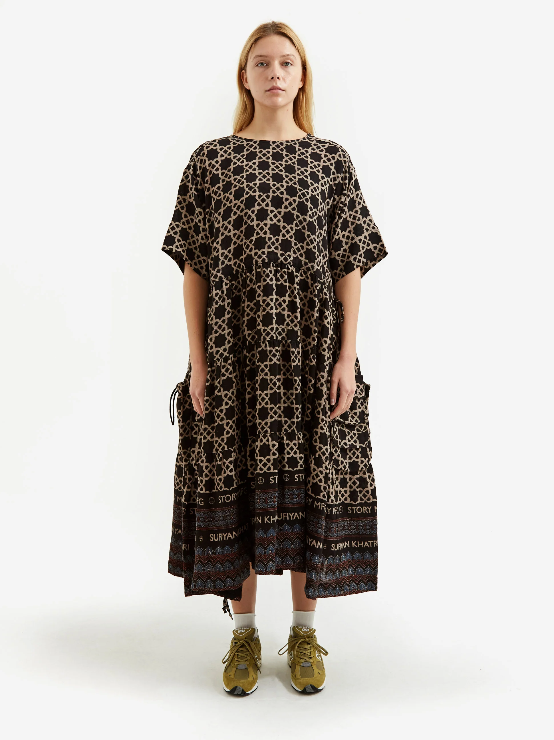 Story MFG Forager Emilie Dress - Dark Arabesque
