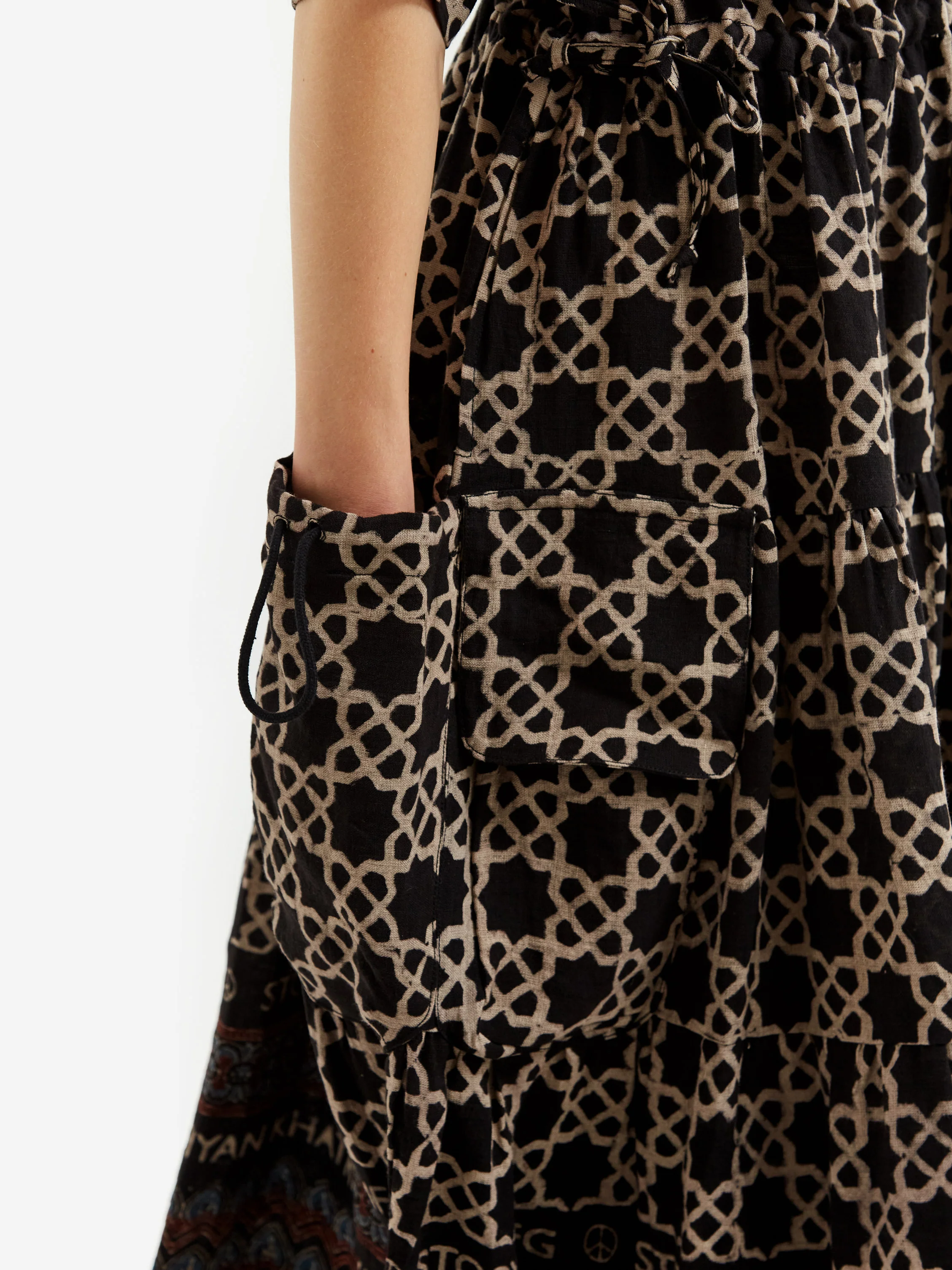 Story MFG Forager Emilie Dress - Dark Arabesque - Image 5