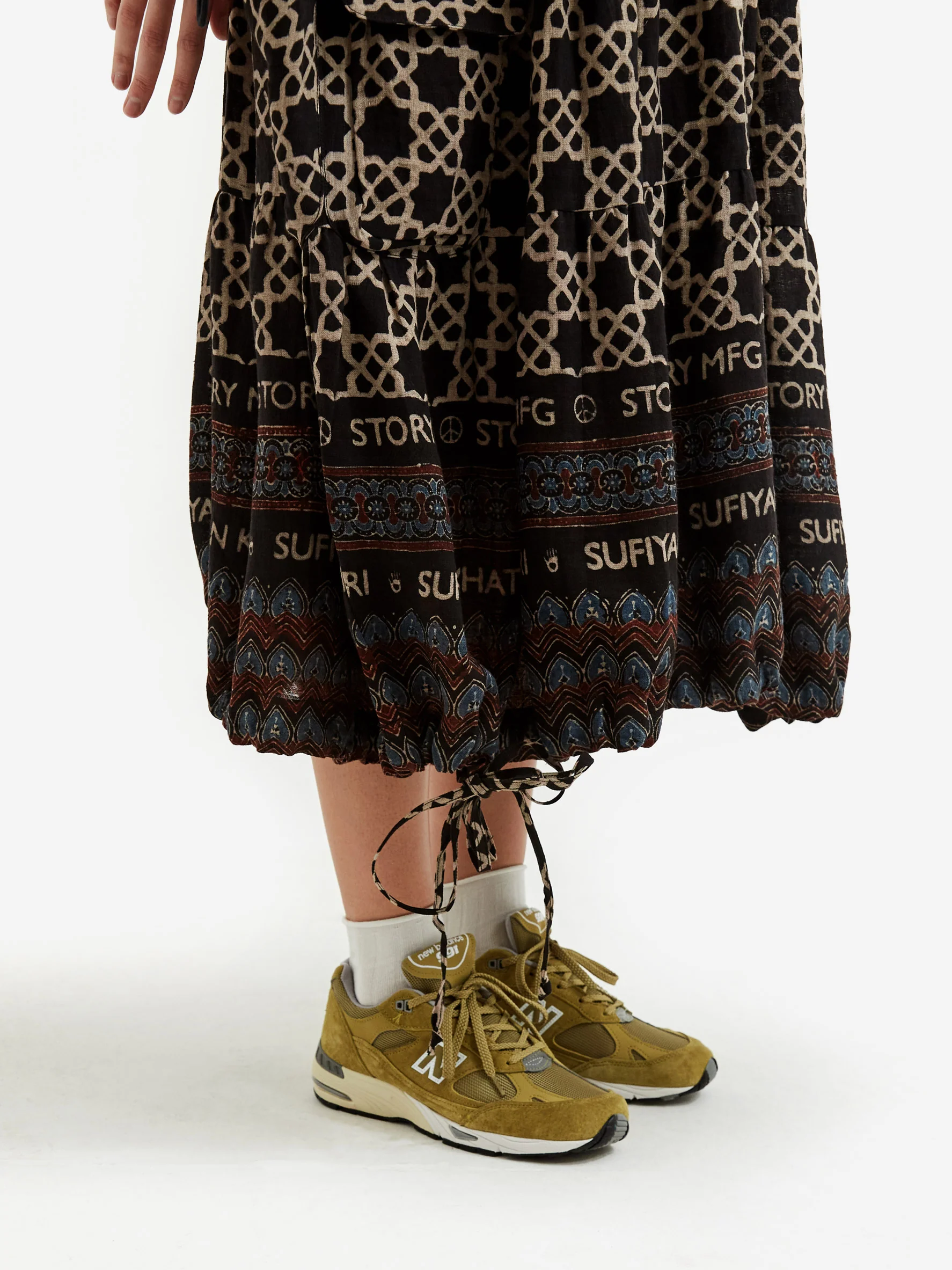 Story MFG Forager Emilie Dress - Dark Arabesque - Image 6