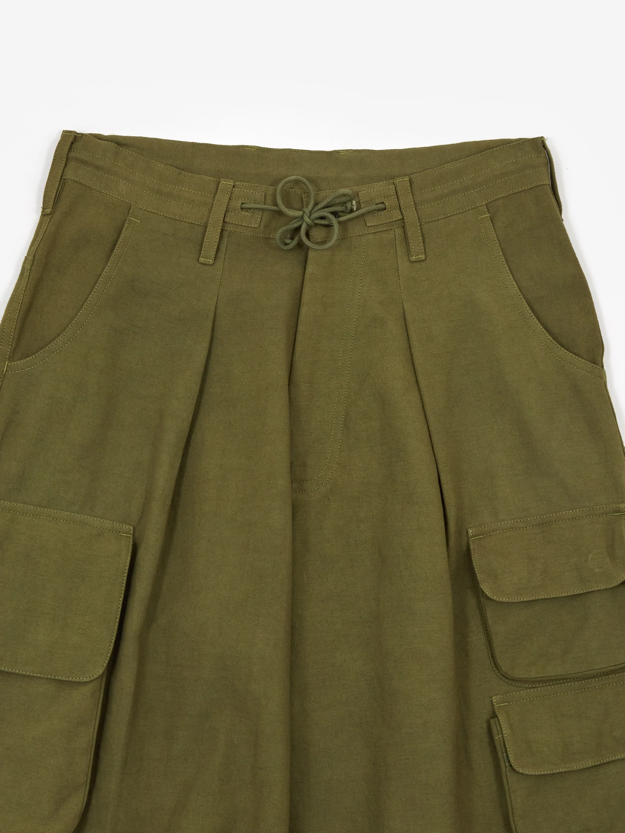 Story mfg. Forager Pant - Olive Slub - Image 3