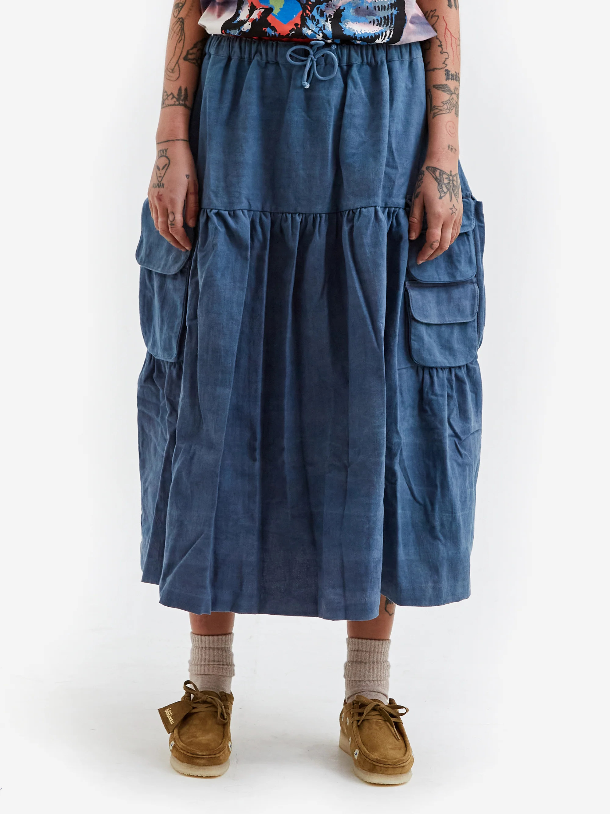 STORY mfg. Forager Skirt - Purple