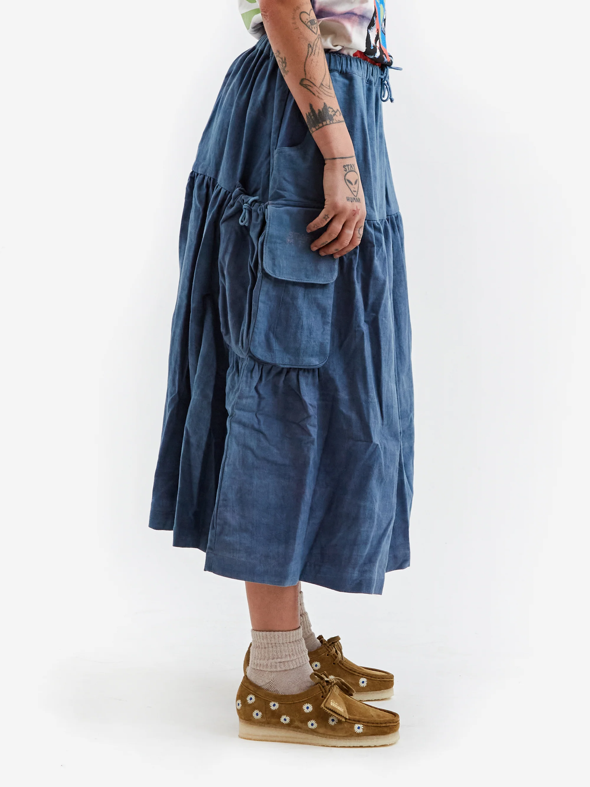 STORY mfg. Forager Skirt - Purple - Image 2