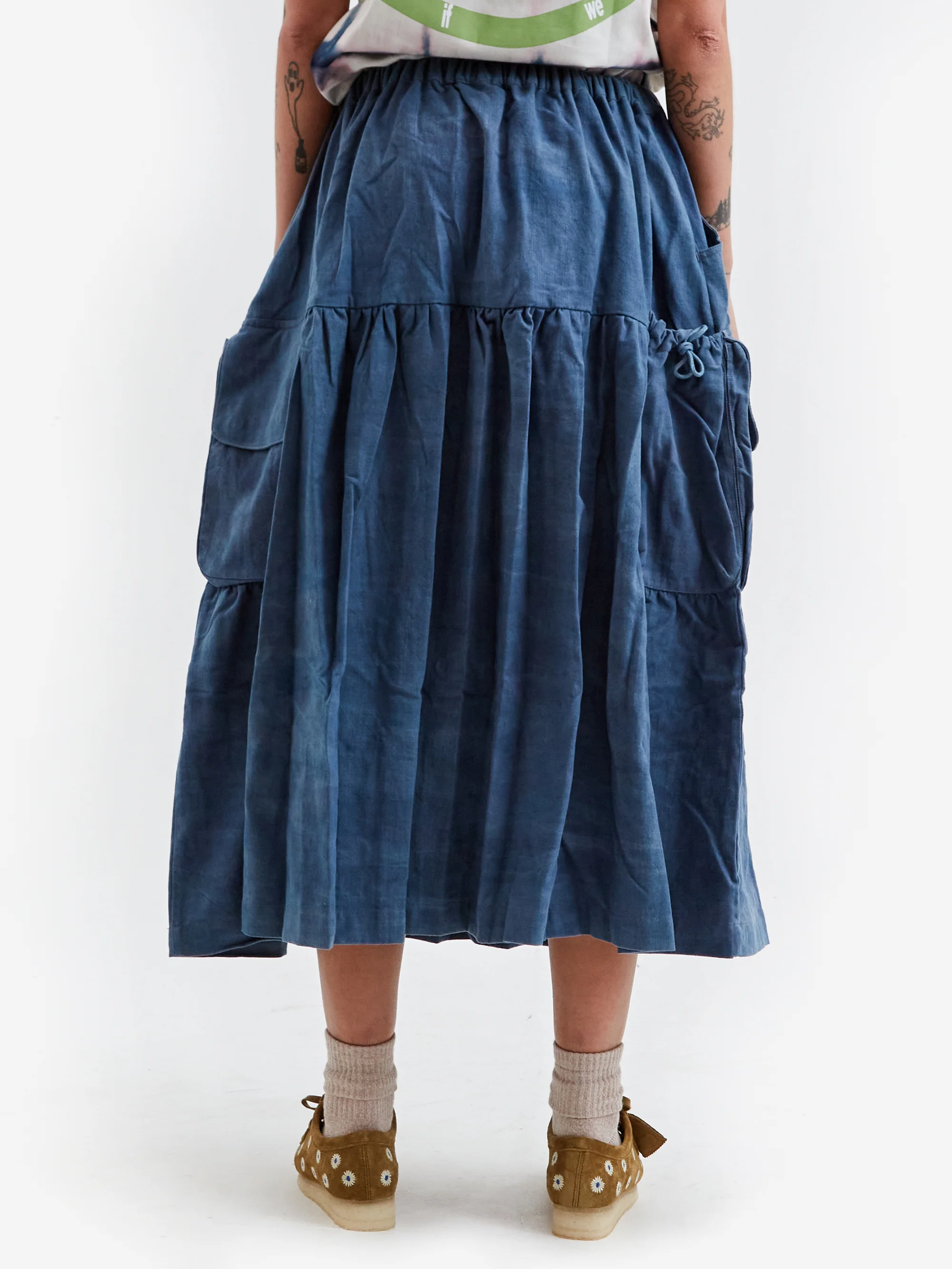STORY mfg. Forager Skirt - Purple - Image 3
