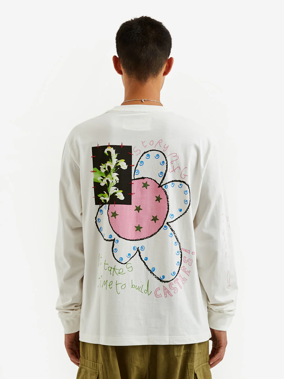 Story MFG Grateful Longsleeve Tee - Build Castles - Image 6