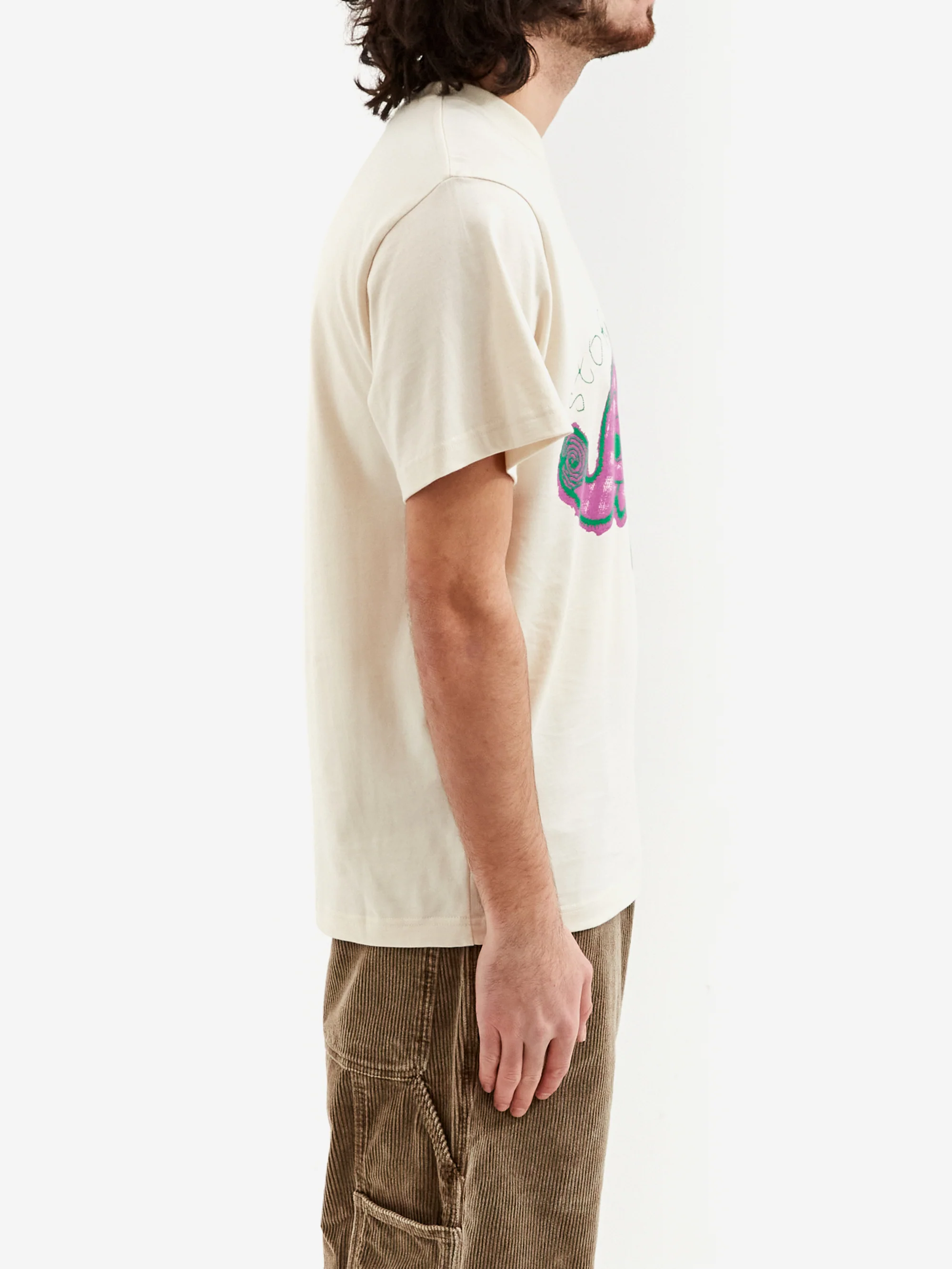Story mfg. Grateful Short Sleeve T-Shirt - Ecru Ele - Image 5
