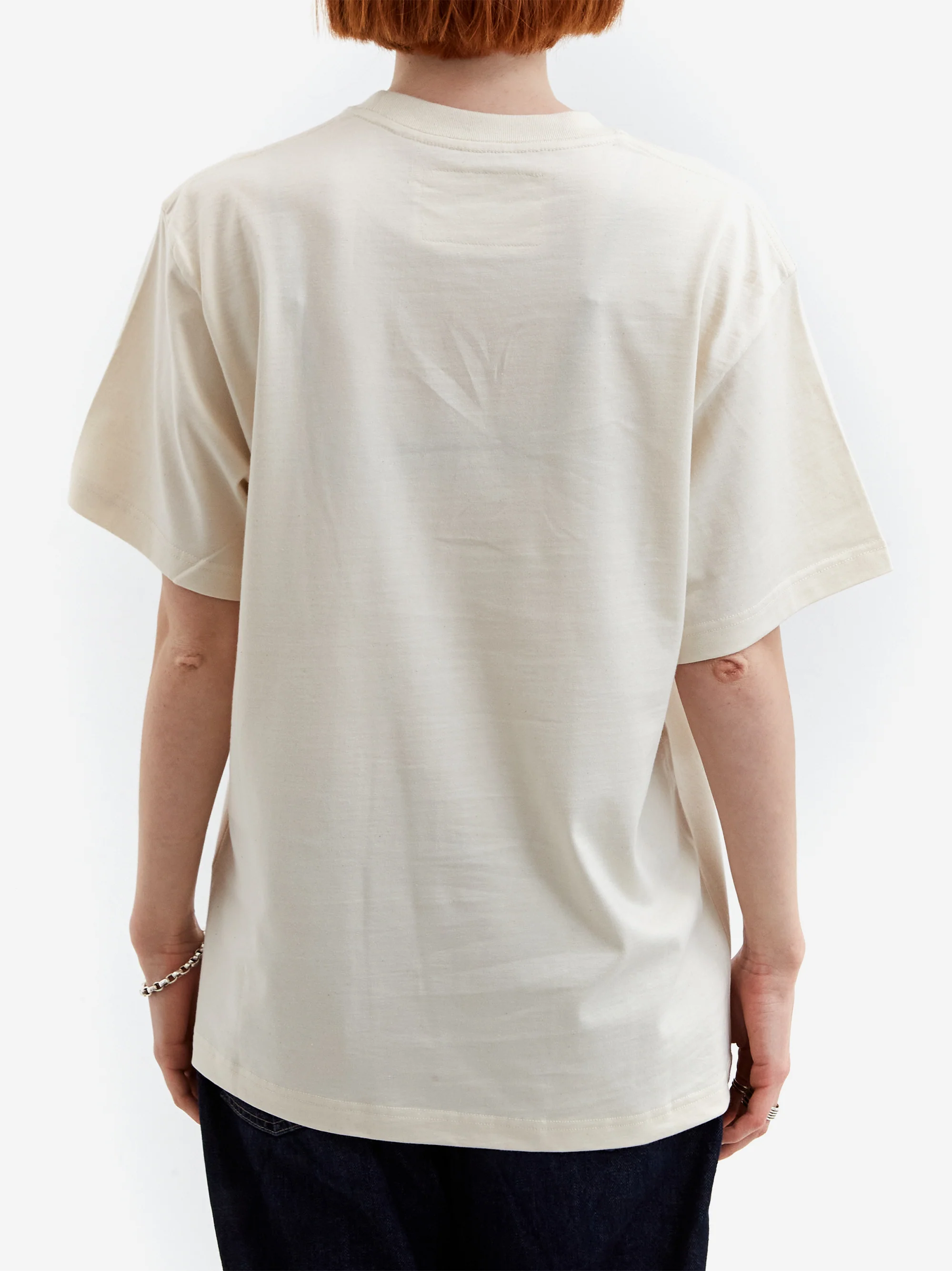 Story mfg. Grateful Short Sleeve T Shirt W - Ecru Ele - Image 3