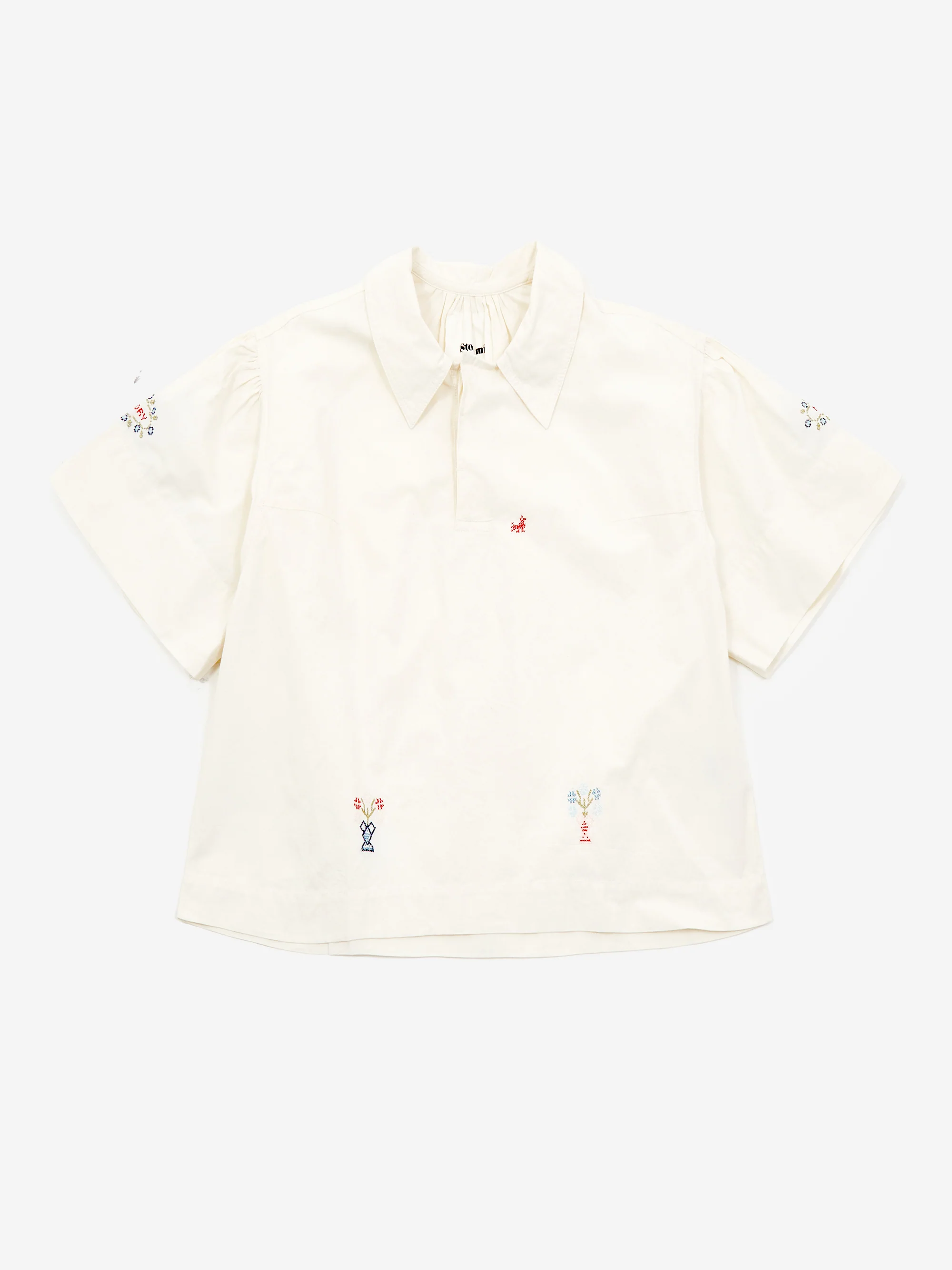 STORY mfg. Maple Blouse - Ecru Bloom Sampler - Image 4