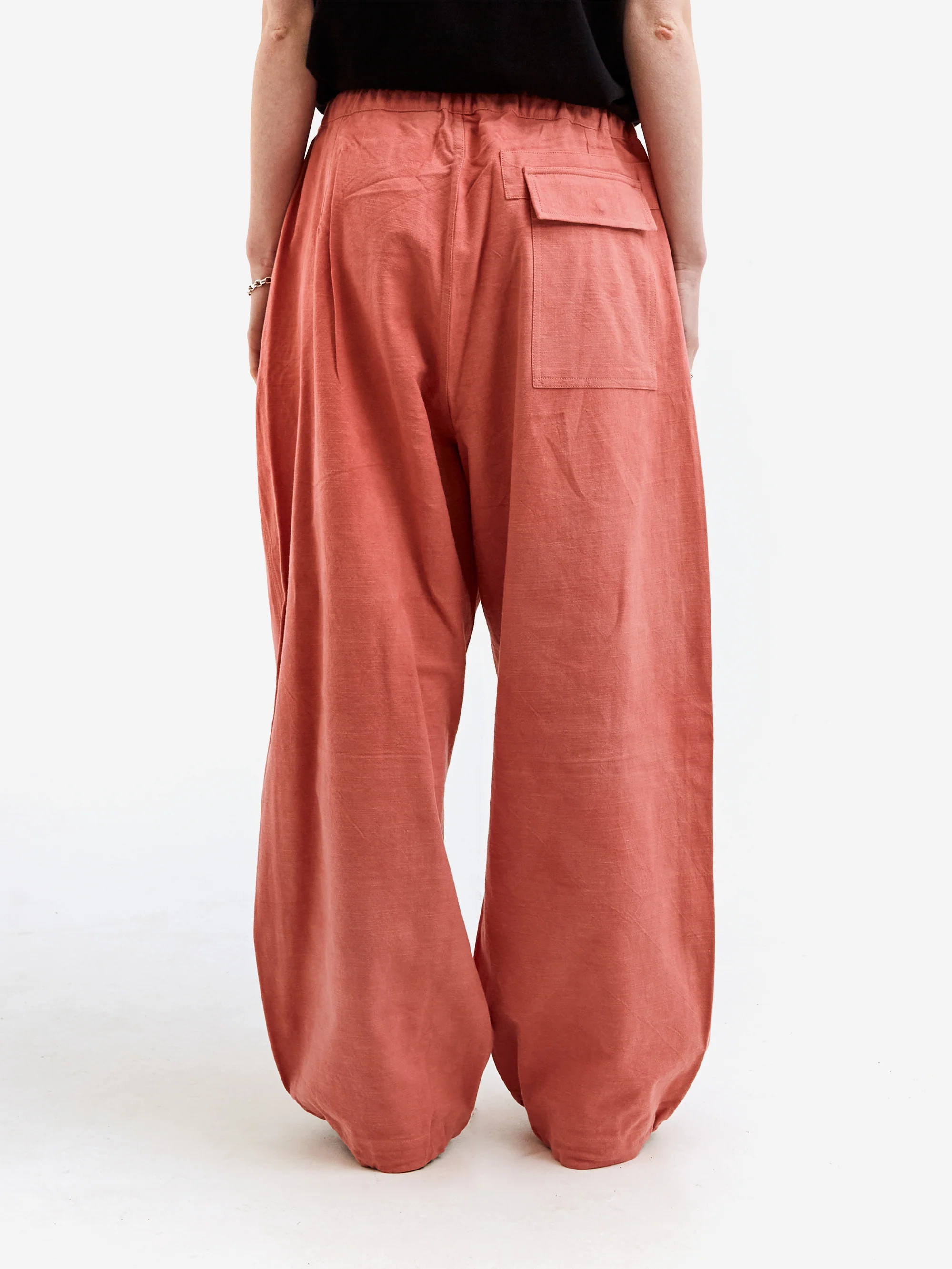 Story mfg. Paco Pants - Ancient Pink Slub - Image 3