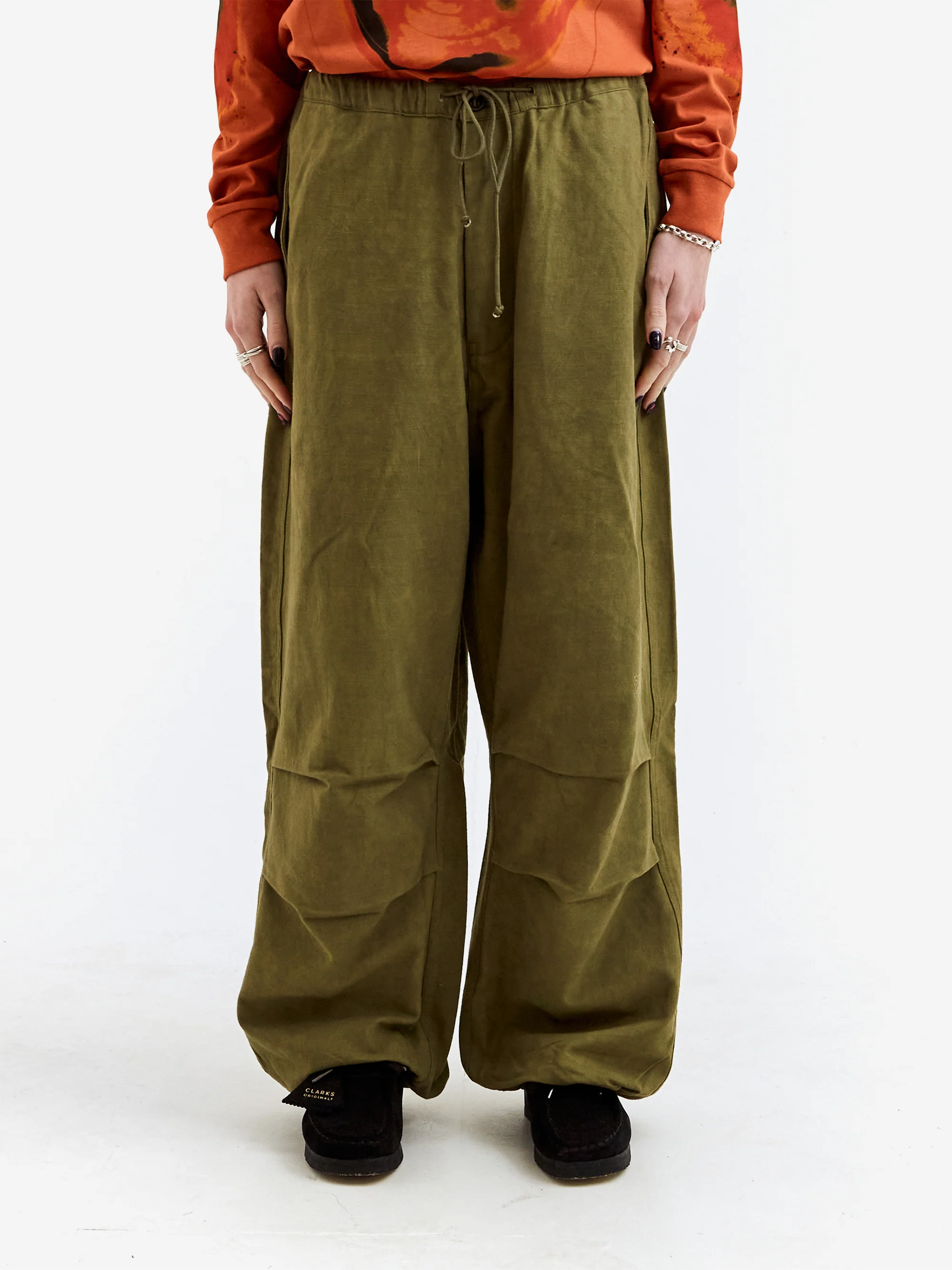 Story mfg. Paco Pants - Olive Slub