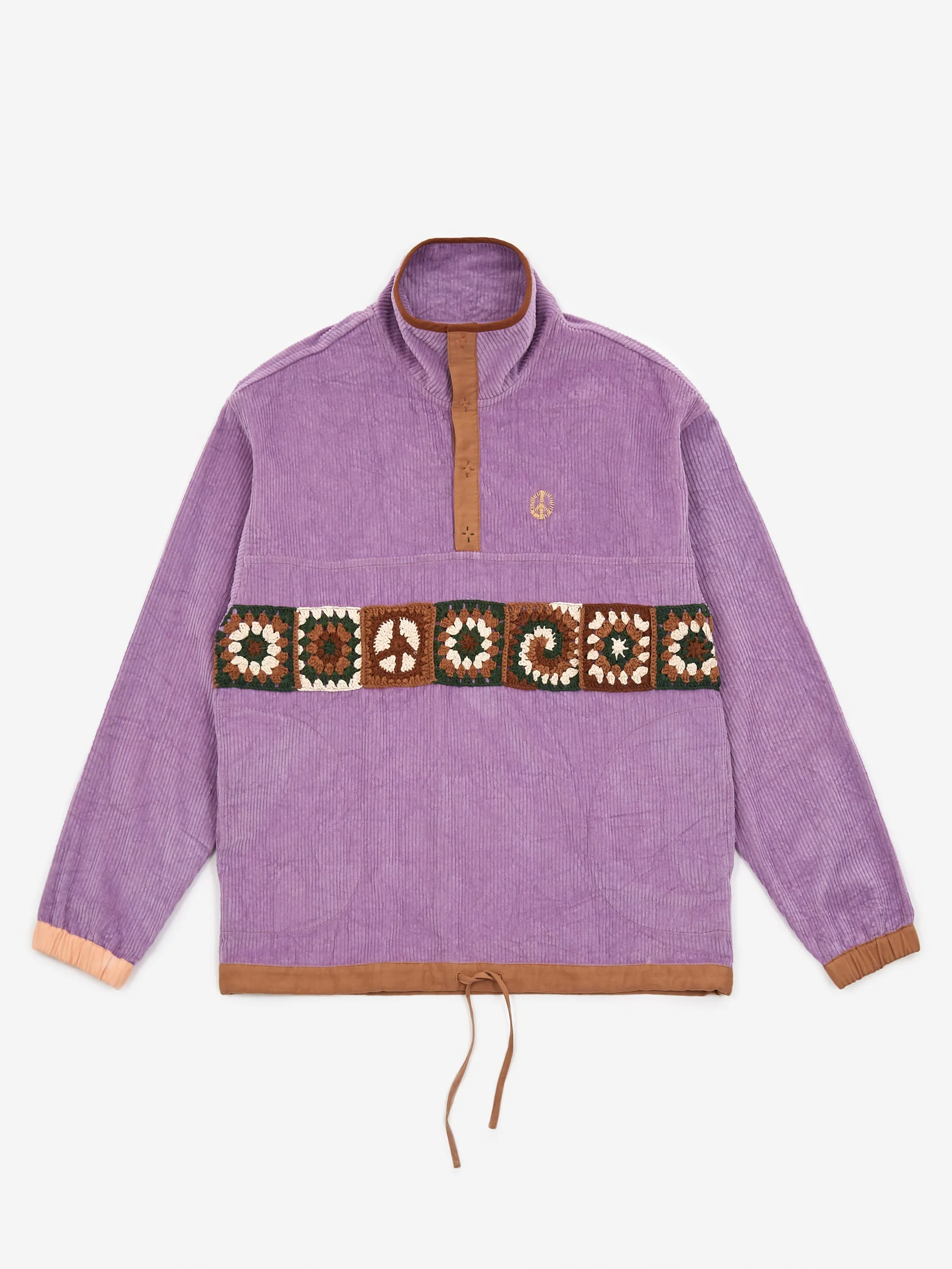 Story MFG Polite Pullover Jacket - Lilac Corduroy