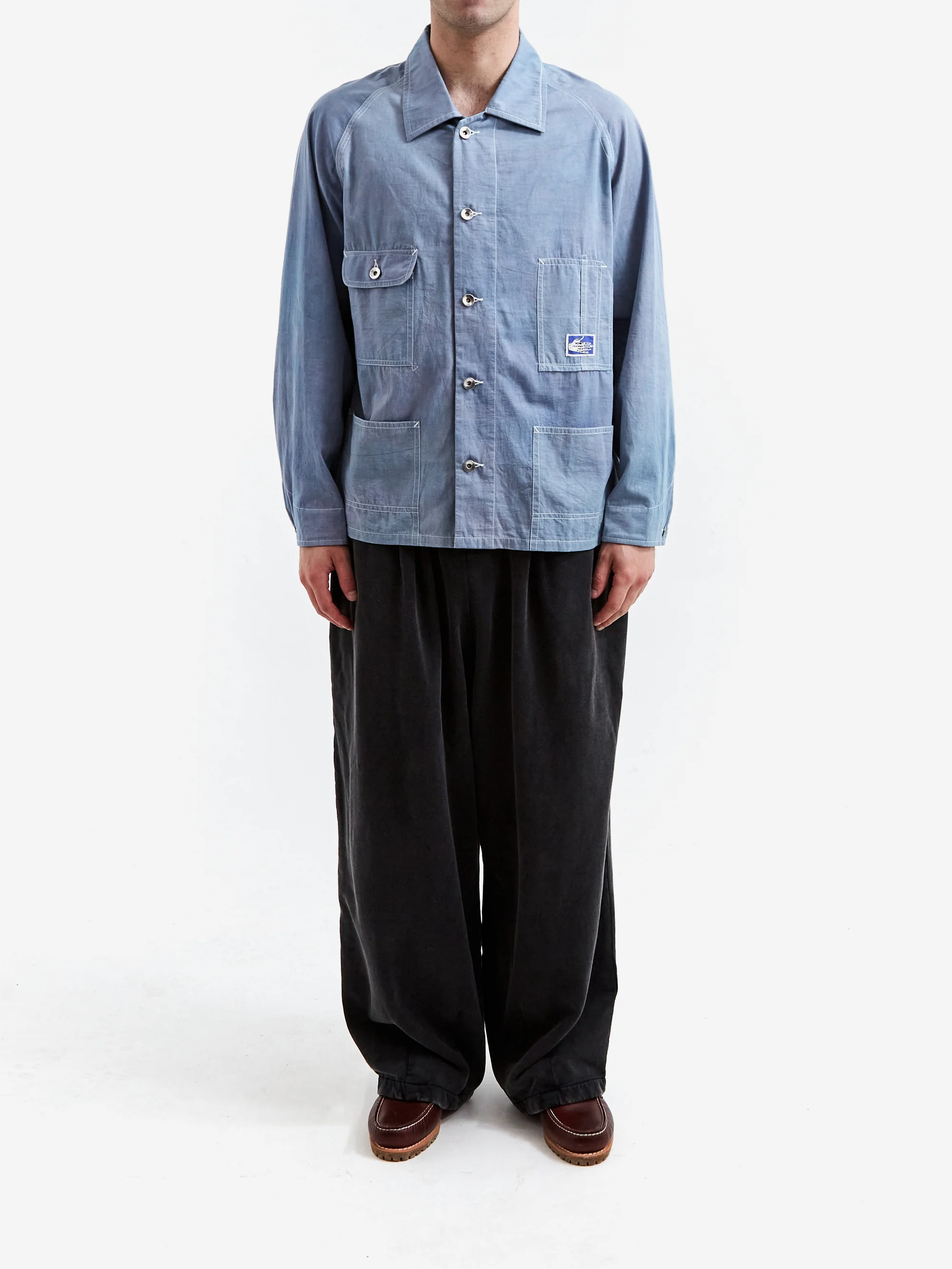 Story mfg. Railroad Jacket - Purple Wonky-Wear - Image 7