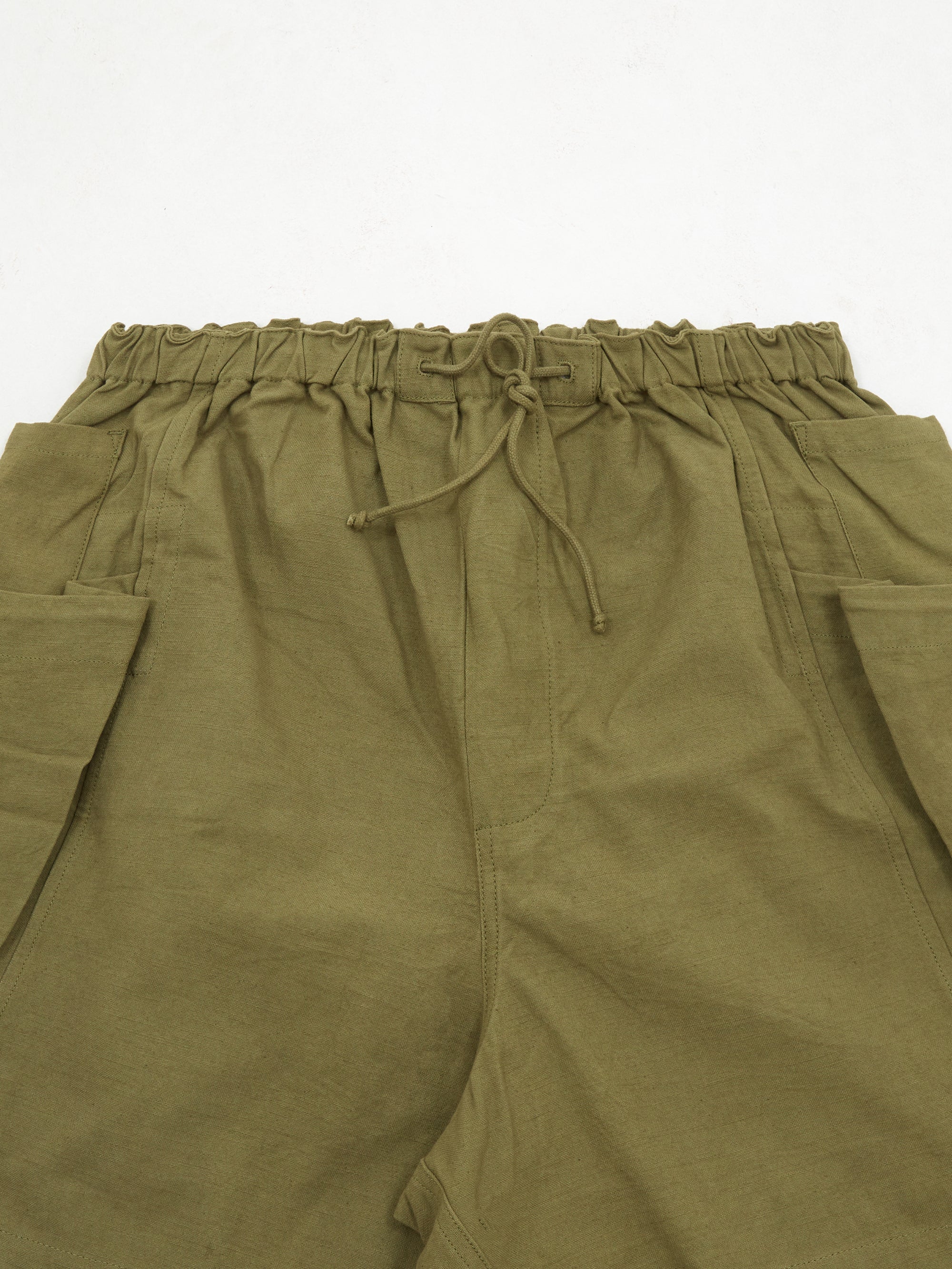 Story mfg. Salt Shorts - Olive Slub - Image 3