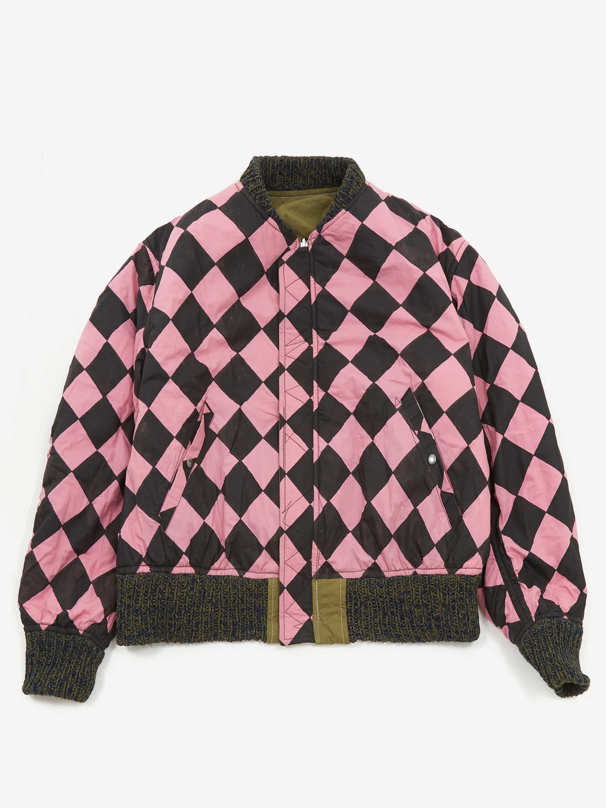 Story mfg. Seed Bomber W - Olive Wonky-Wear - Image 9