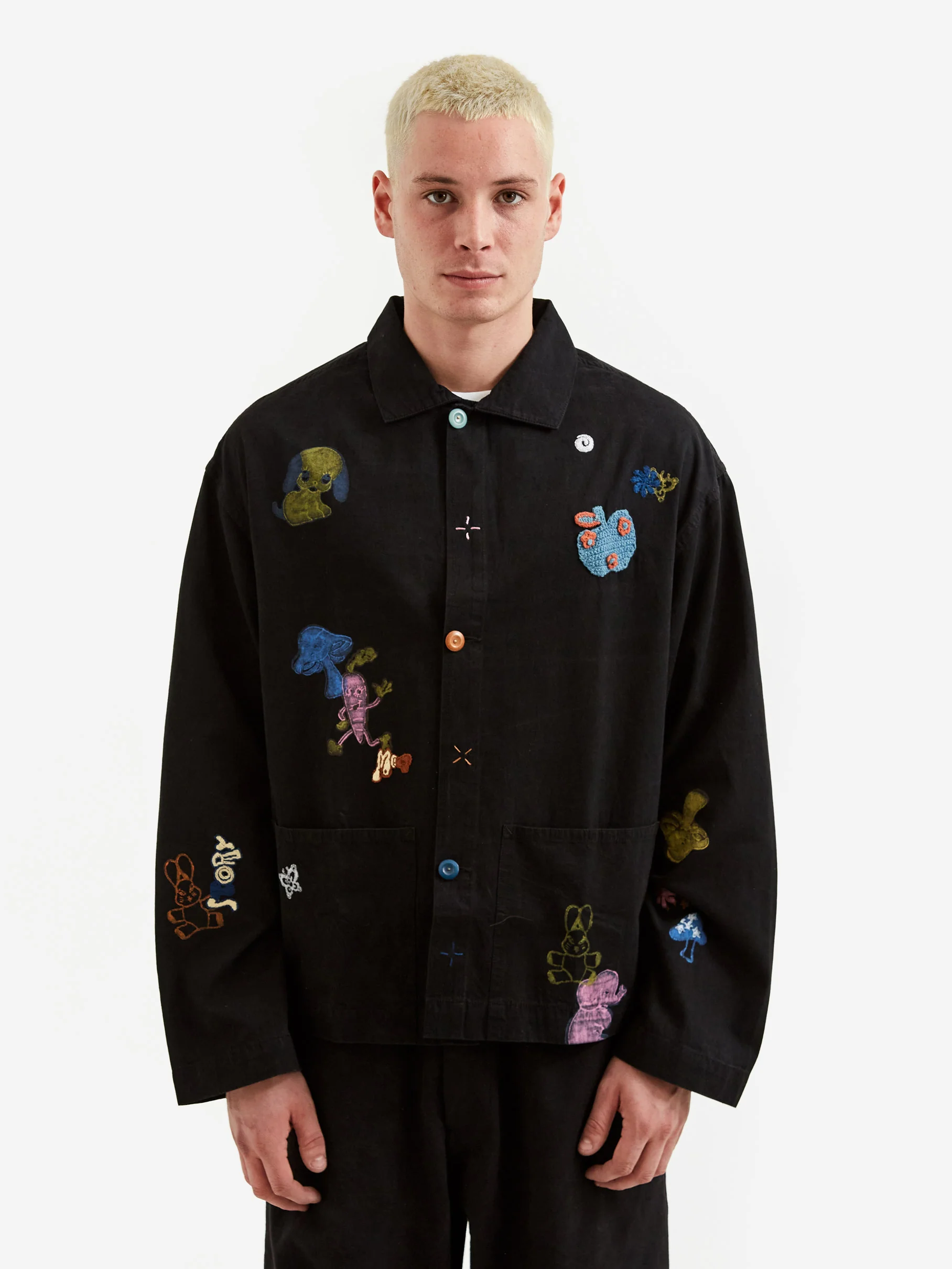Story MFG SOT Jacket - Washed Black Scorpio Trip - Image 2