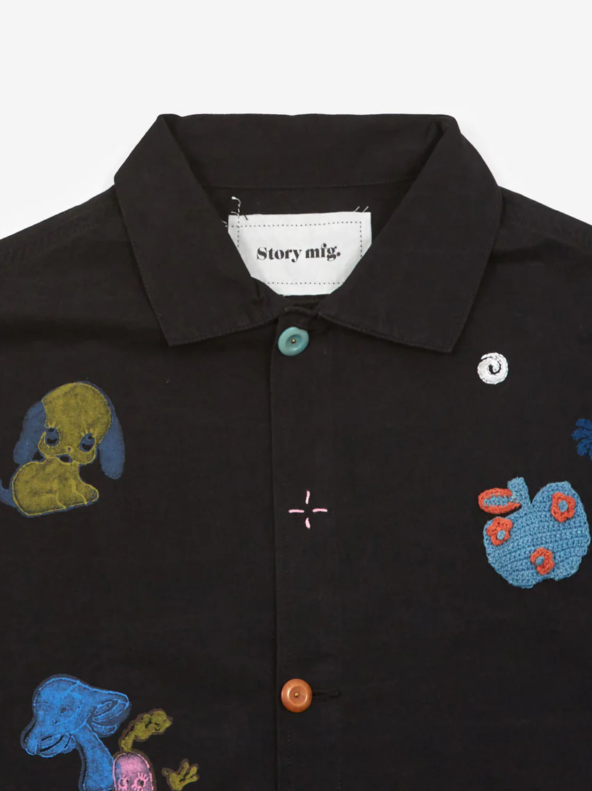 Story MFG SOT Jacket - Washed Black Scorpio Trip - Image 3